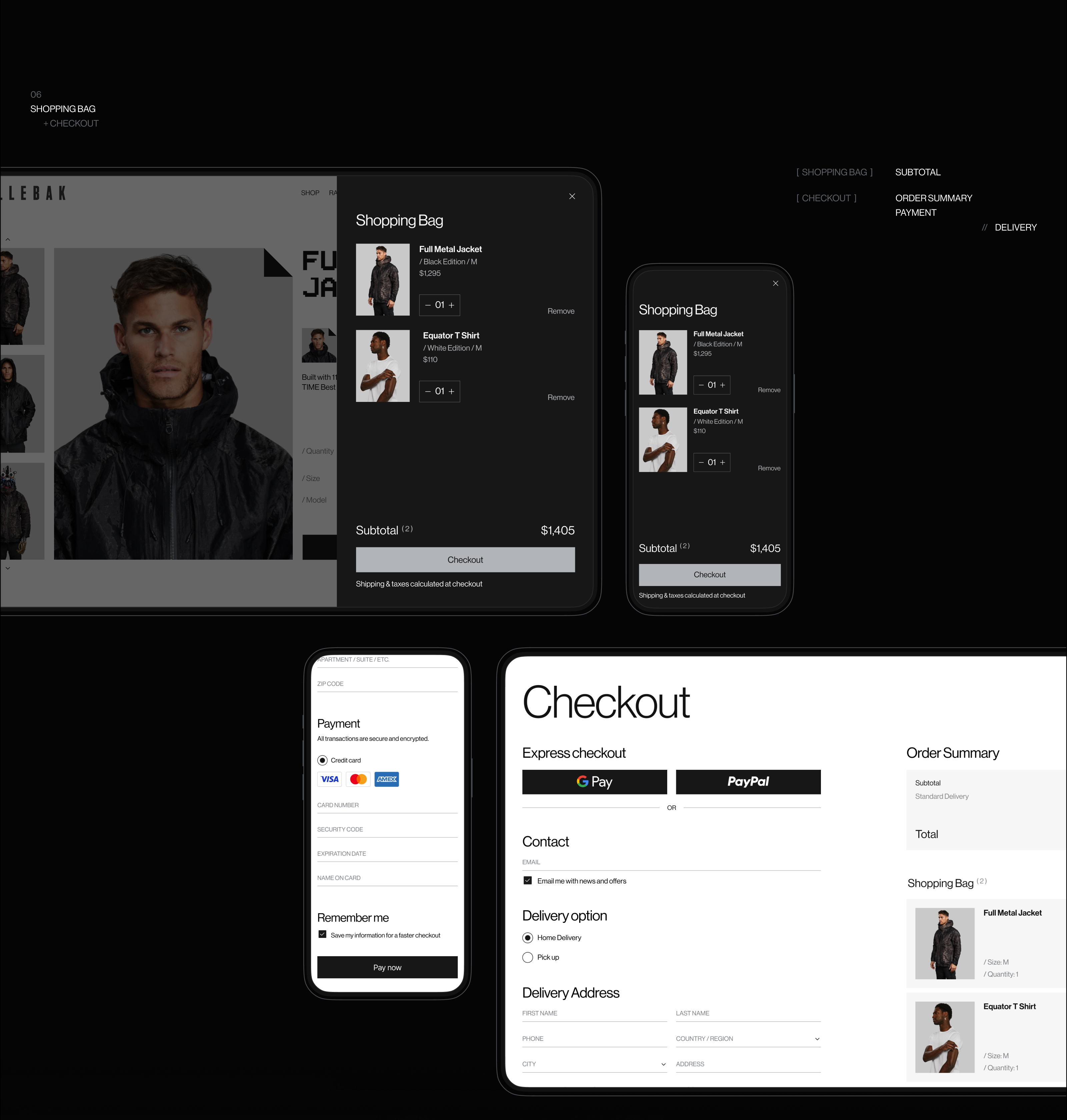 Vollebak | E-commerce — Изображение №8 — Интерфейсы, Брендинг на Dprofile