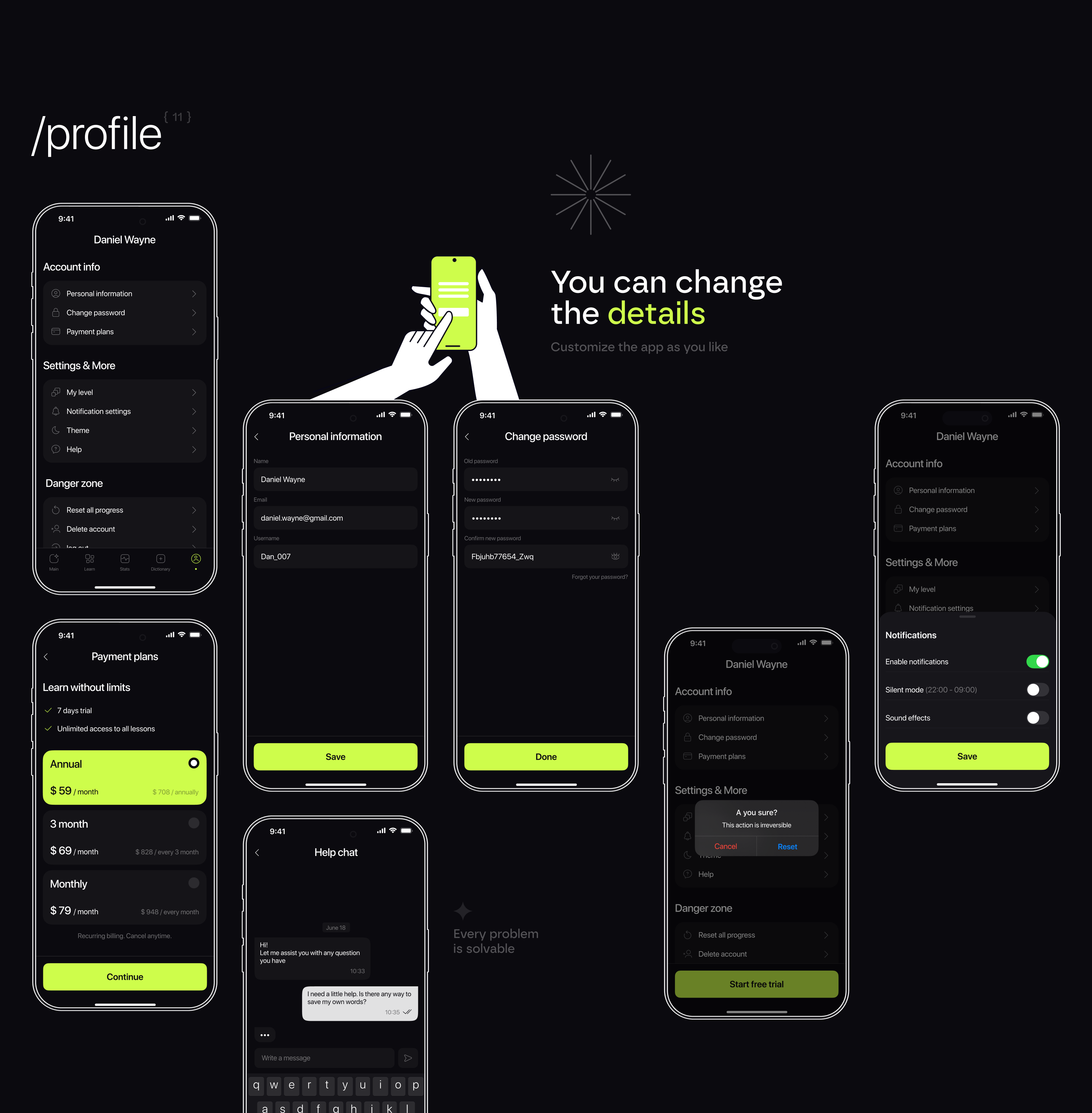 Vocabo | Mobile app — Изображение №14 — Интерфейсы на Dprofile