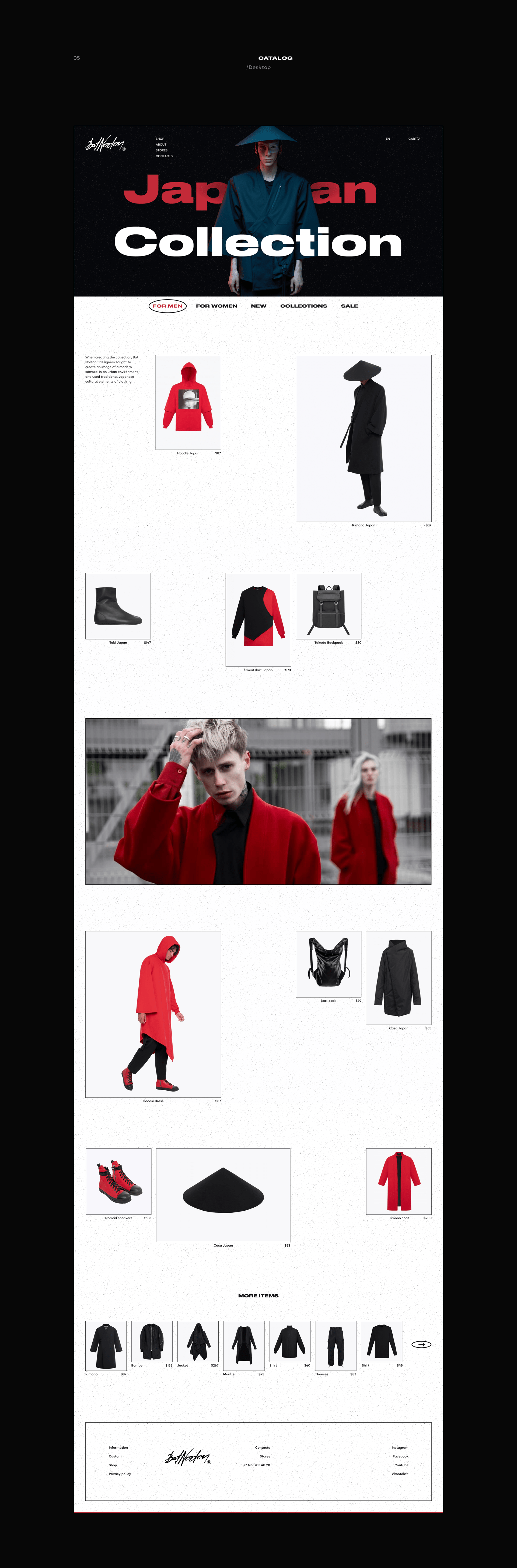Bat Norton / E-commerce — Изображение №5 — Интерфейсы на Dprofile