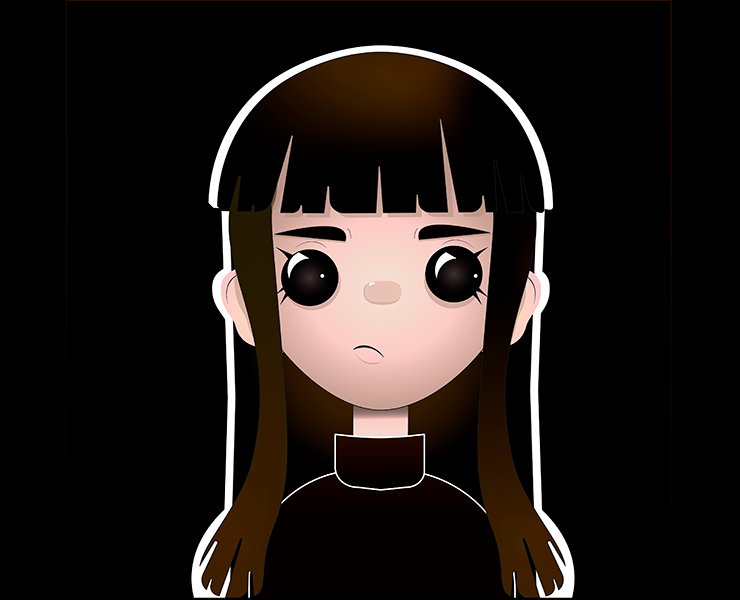 Автопортрет — Иллюстрация на Dprofile