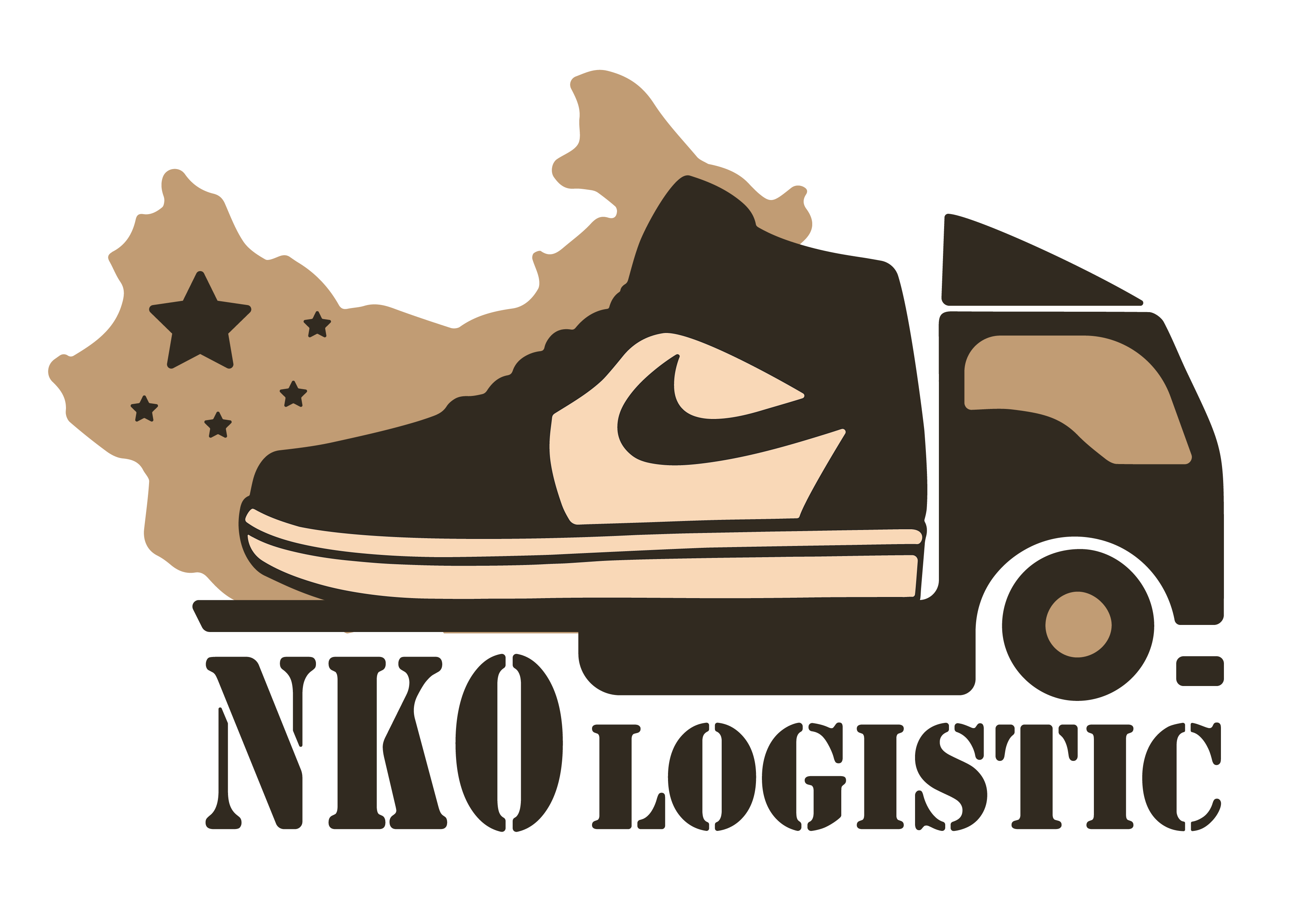 Магазин кроссовок "NKOlogistic" — Изображение №3 — Брендинг, Иллюстрация на Dprofile