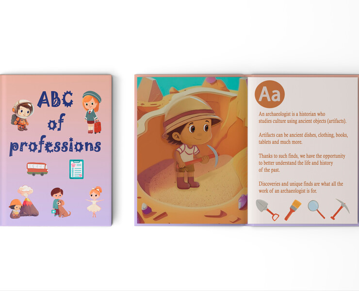ABC of professions — Иллюстрация на Dprofile