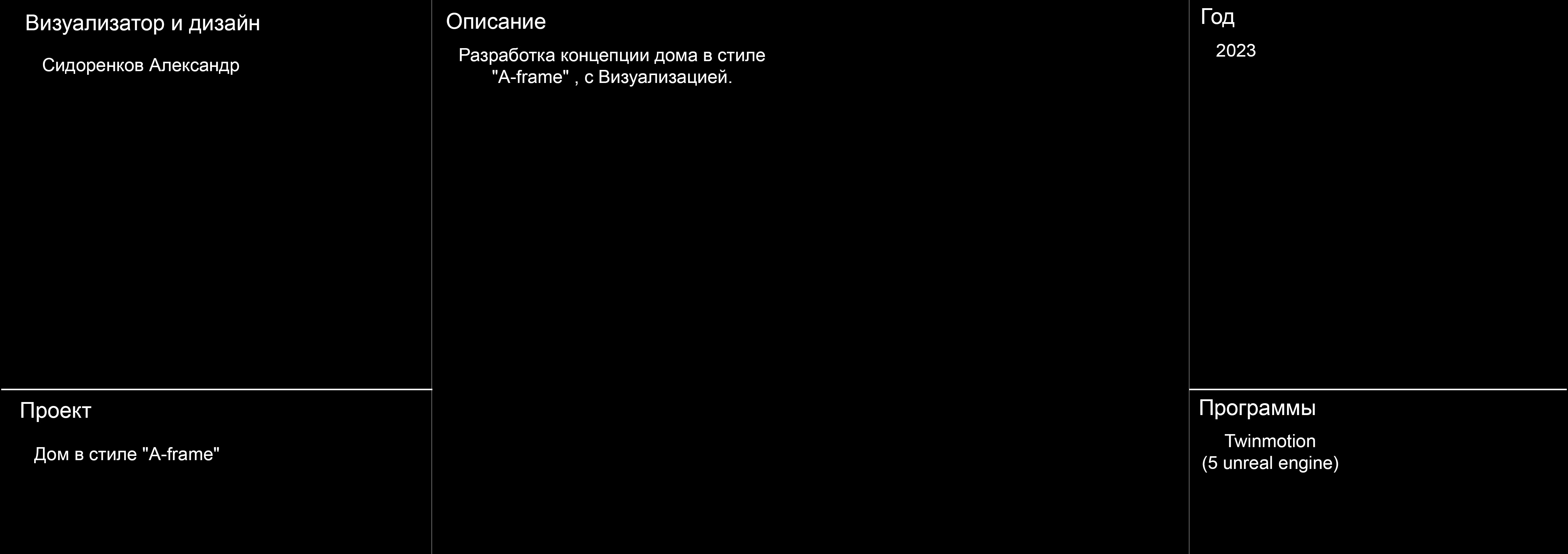 Дом в стиле "A-frame" — Изображение №1 — 3D на Dprofile