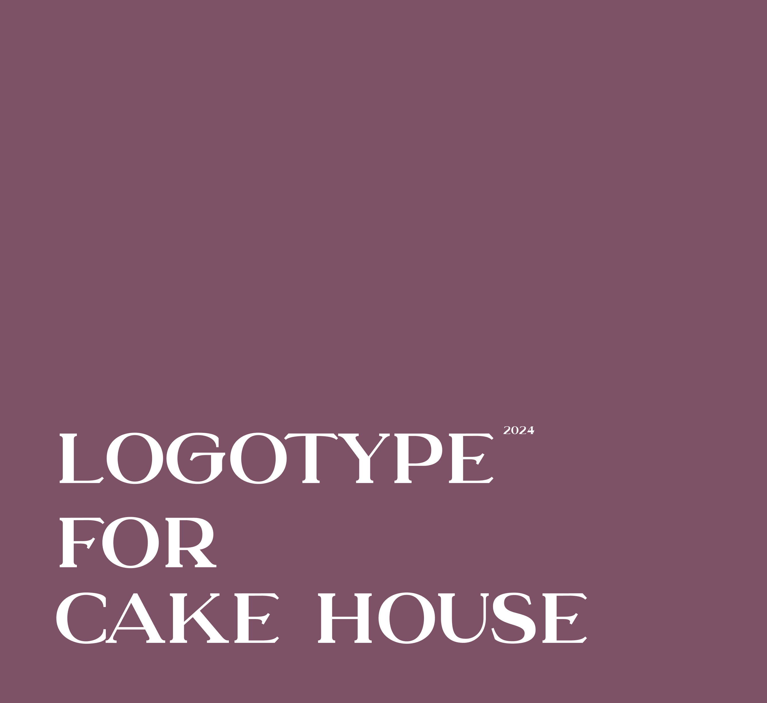 Logotype for cake house — Изображение №1 — Брендинг на Dprofile