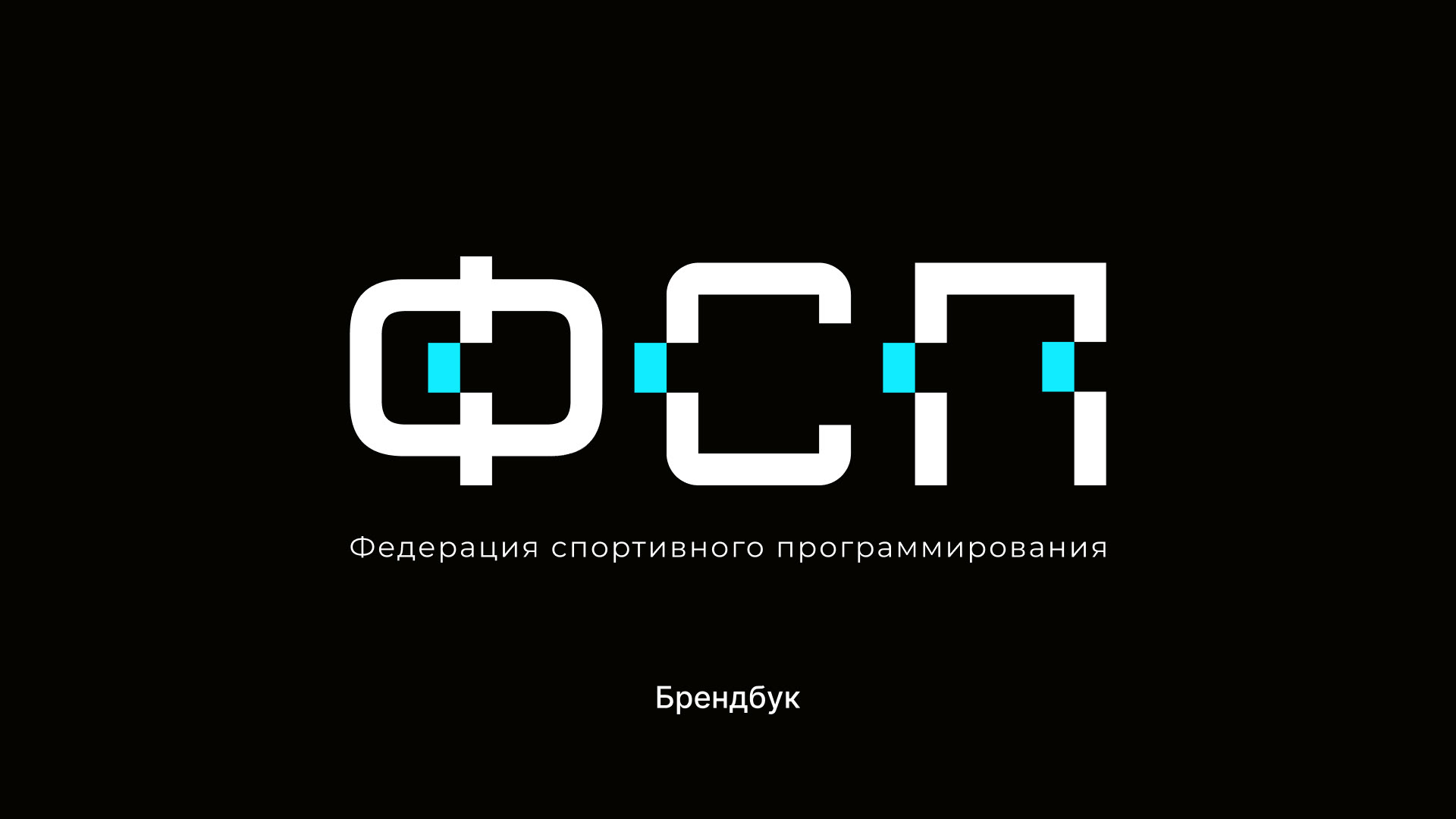 Брендбук для федерации спортивного программирования — Изображение №1 — Брендинг на Dprofile
