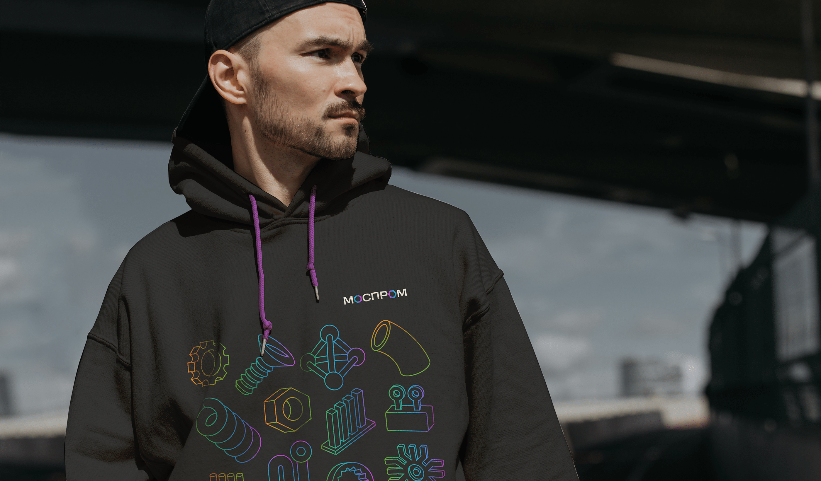 Айдентика АНО «МОСПРОМ» — Изображение №16 — Брендинг, Графика на Dprofile