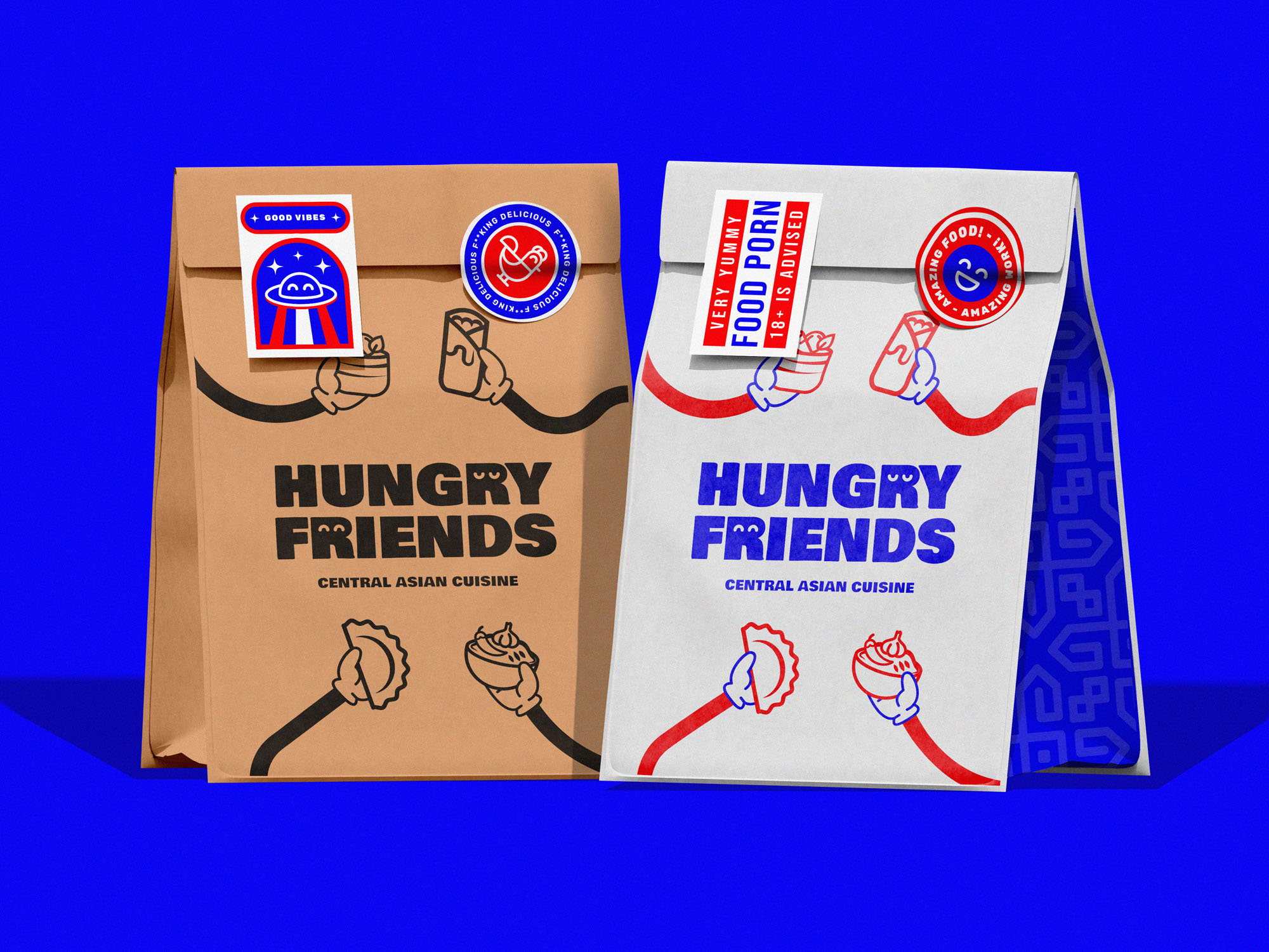 Hungry Friends — Изображение №4 — Брендинг на Dprofile