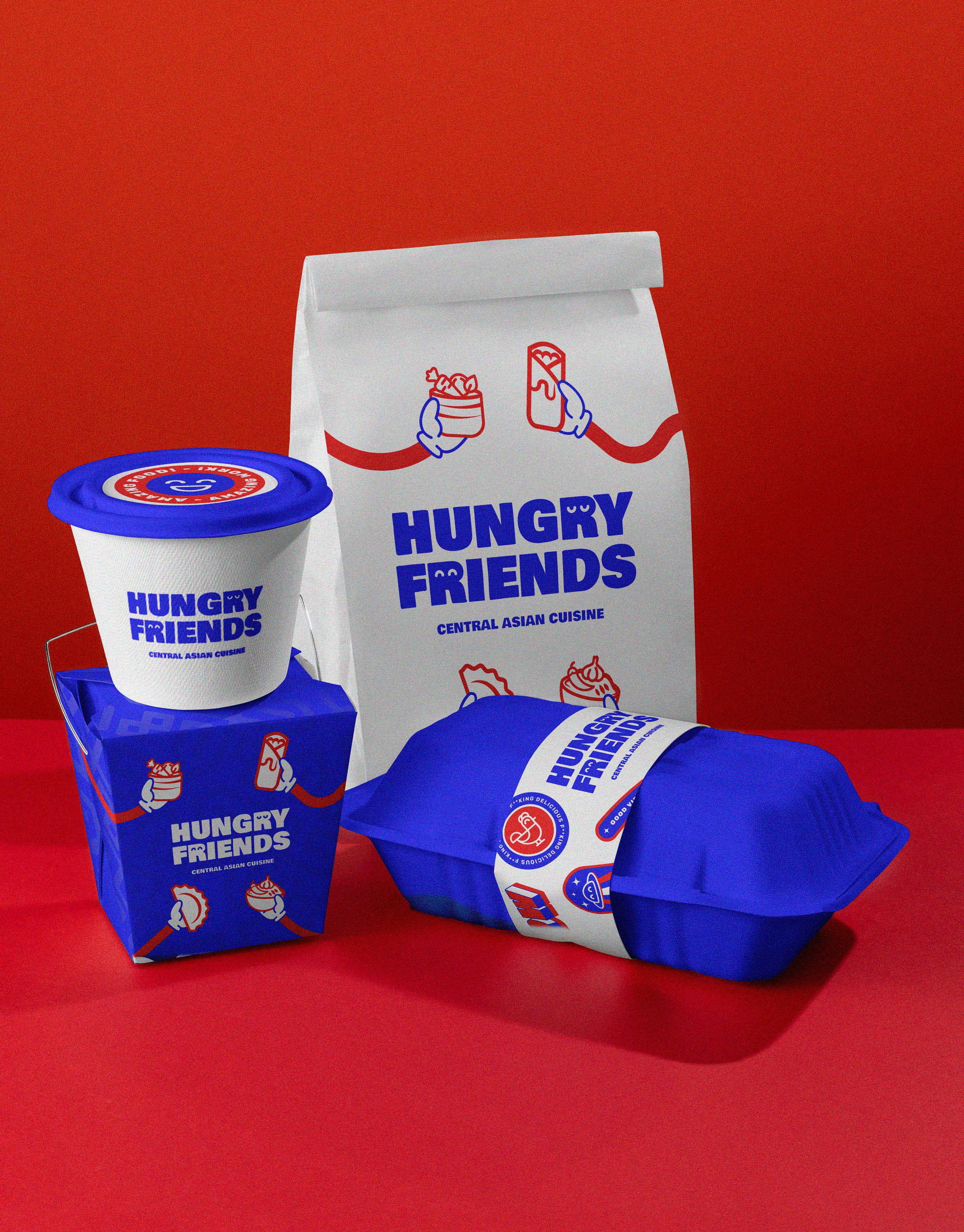 Hungry Friends — Изображение №3 — Брендинг на Dprofile
