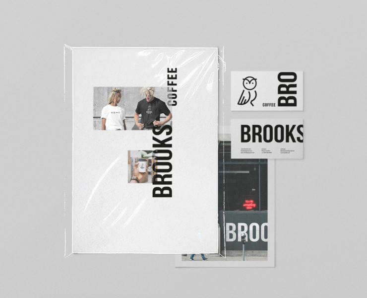 Brooks Coffee — Брендинг на Dprofile