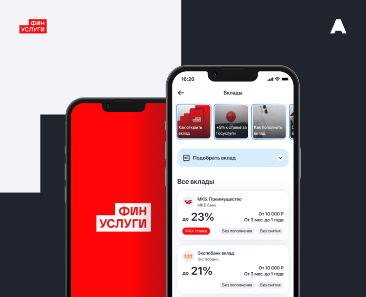Финуслуги MOEX — Интерфейсы на Dprofile
