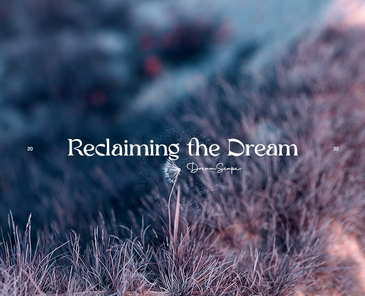 Reclaiming the Dream — 3D, Анимация на Dprofile
