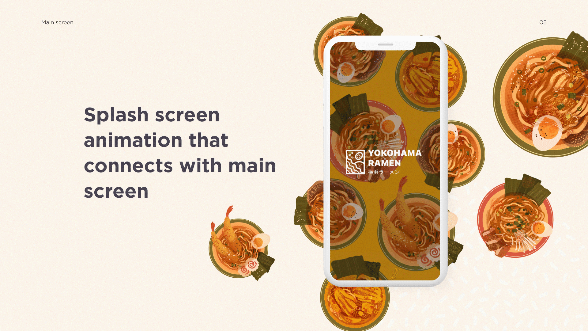 Yokohama ramen mobile app — Изображение №7 — Интерфейсы, Иллюстрация на Dprofile