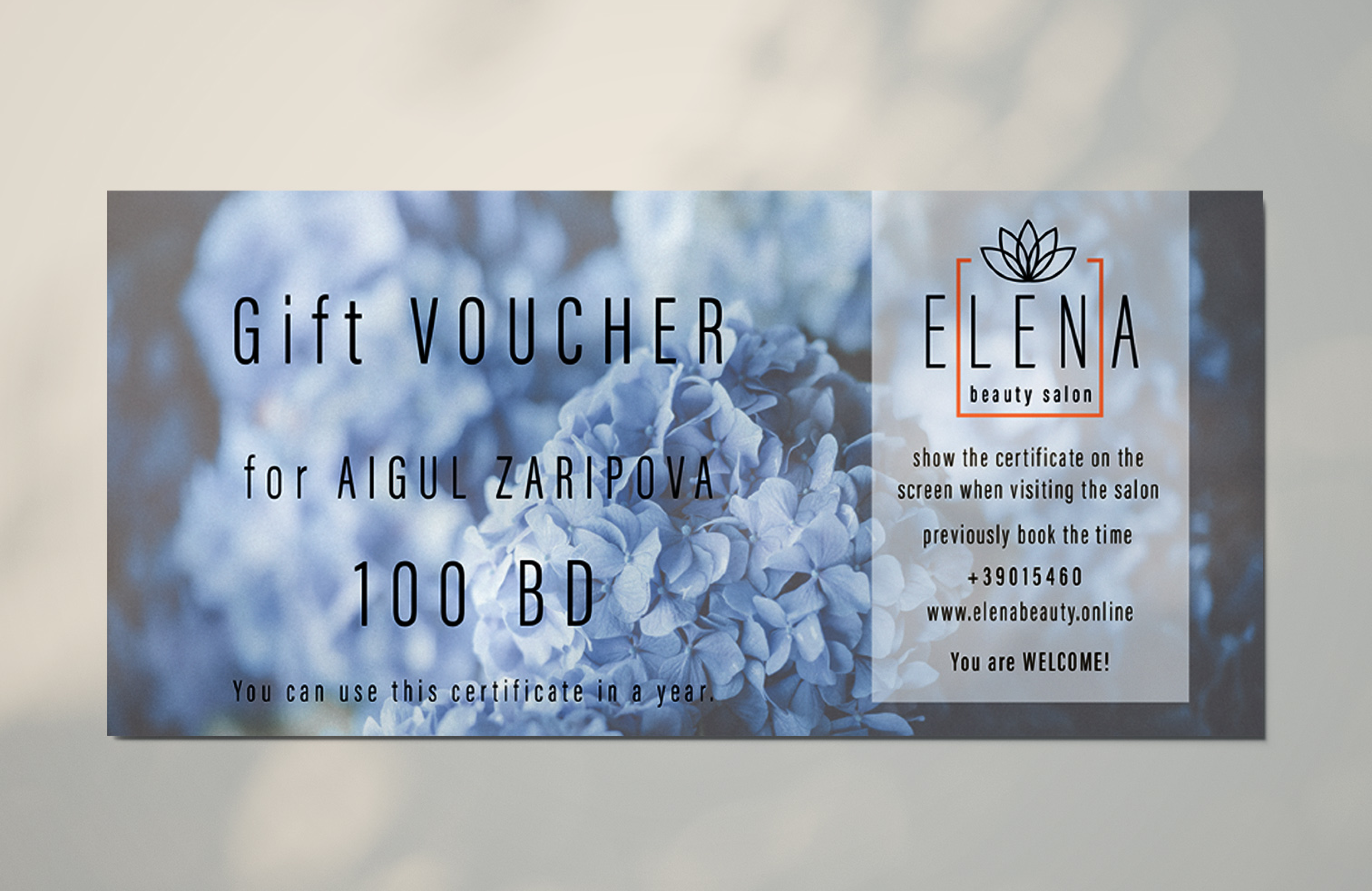 ELENA beauty - logo and brand identity — Изображение №7 — Интерфейсы, Брендинг на Dprofile