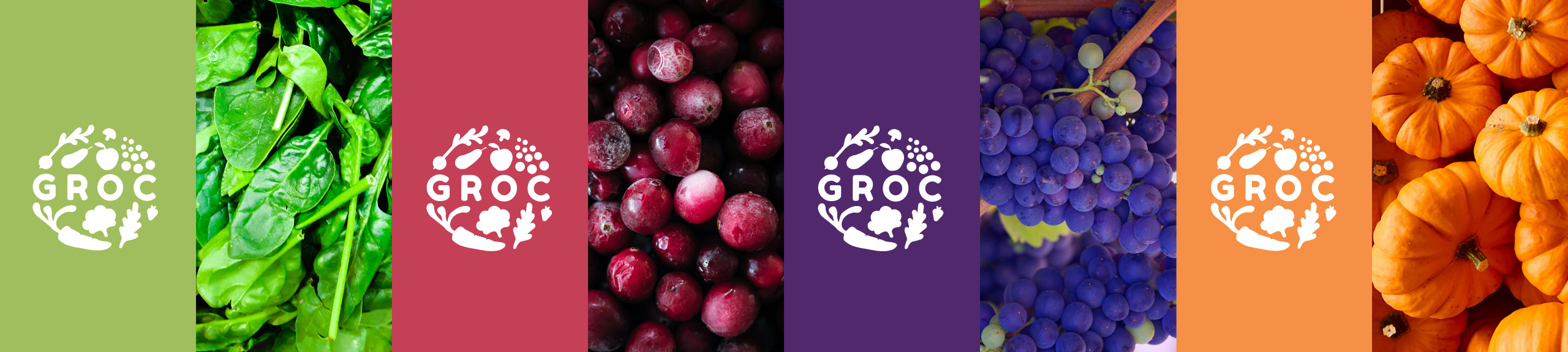 GROC - logo and brand identity — Изображение №3 — Брендинг, Графика на Dprofile
