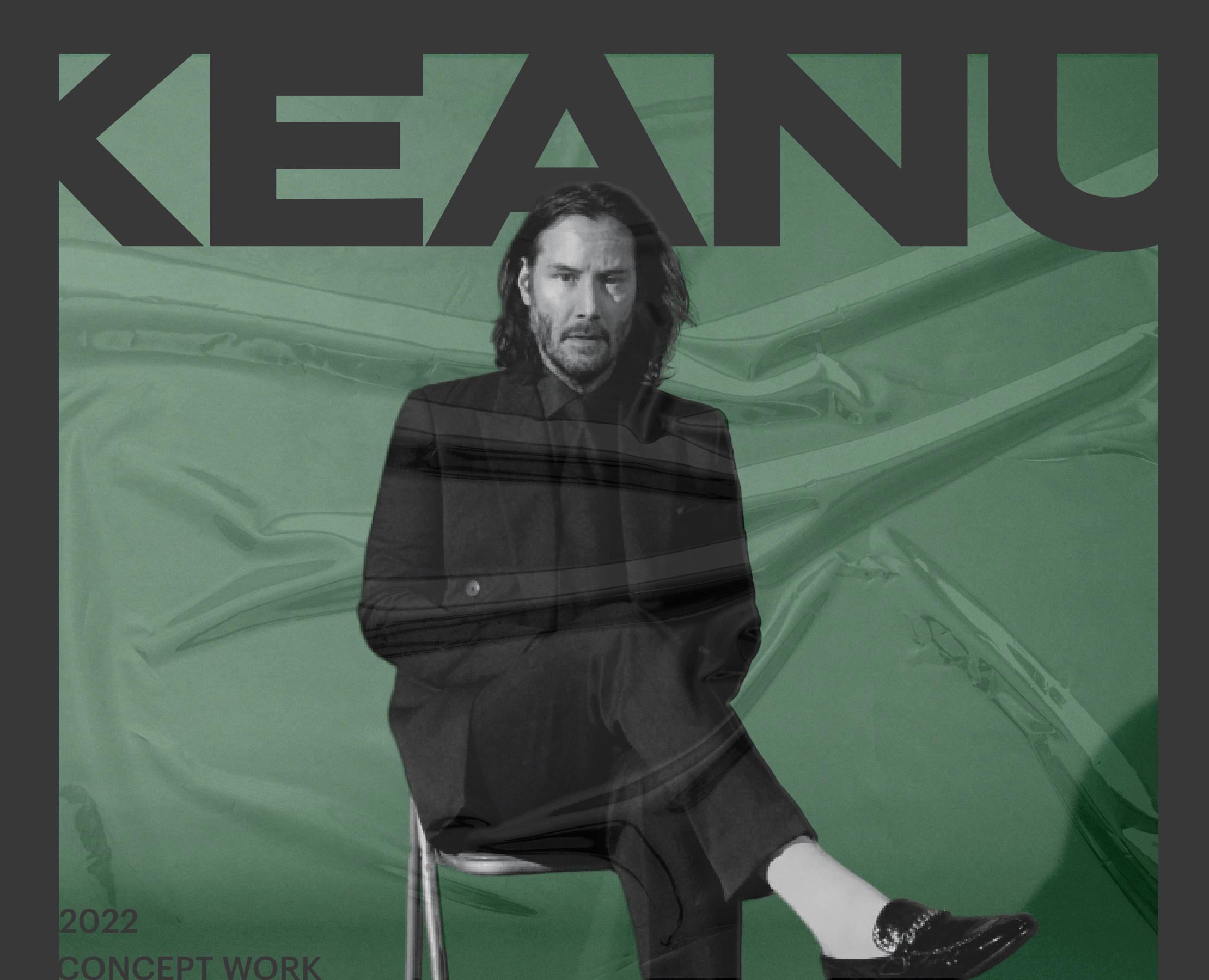 KEANU REEVES WEB DESIGN CONCEPT — Интерфейсы на Dprofile