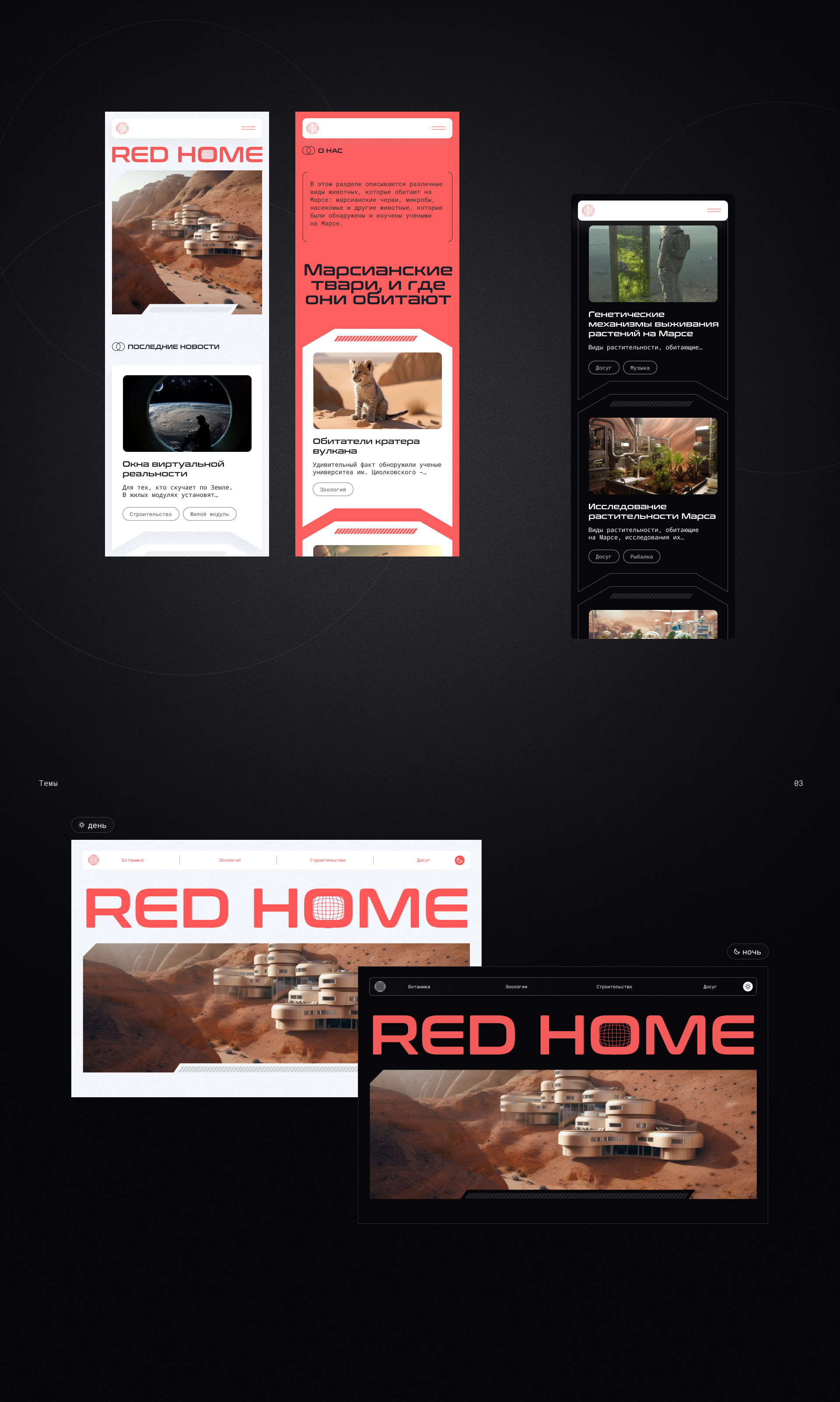 RED HOME – онлайн-журнал о жизни на Марсе — Изображение №8 — Интерфейсы на Dprofile