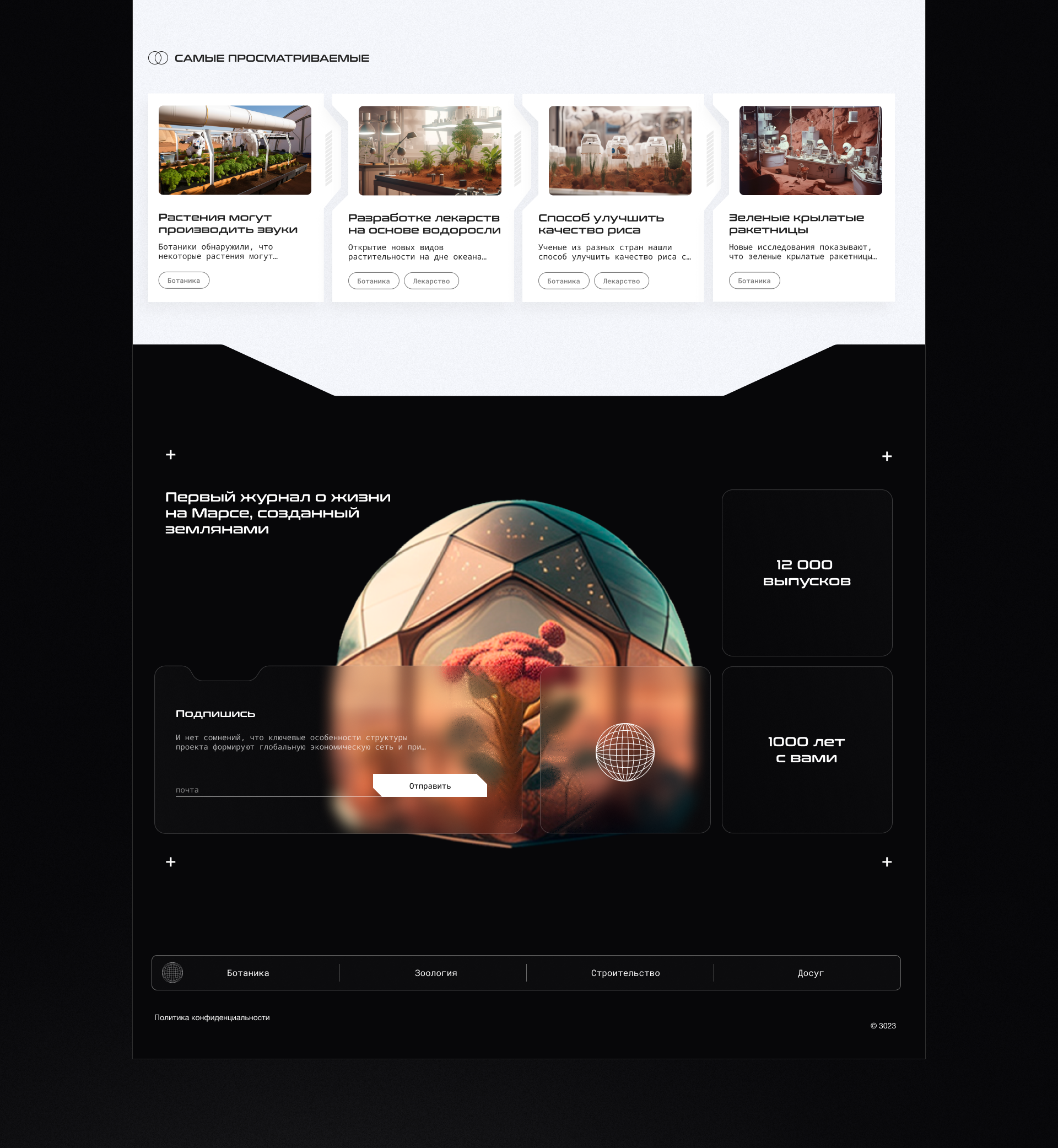 RED HOME – онлайн-журнал о жизни на Марсе — Изображение №14 — Интерфейсы на Dprofile