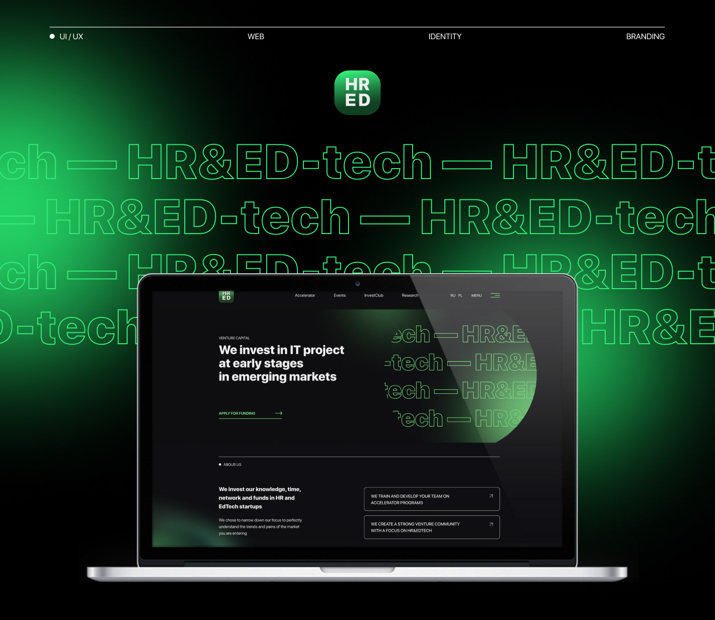 Website & Identity for HrEd Tech Company — Изображение №1 — Интерфейсы, Брендинг на Dprofile