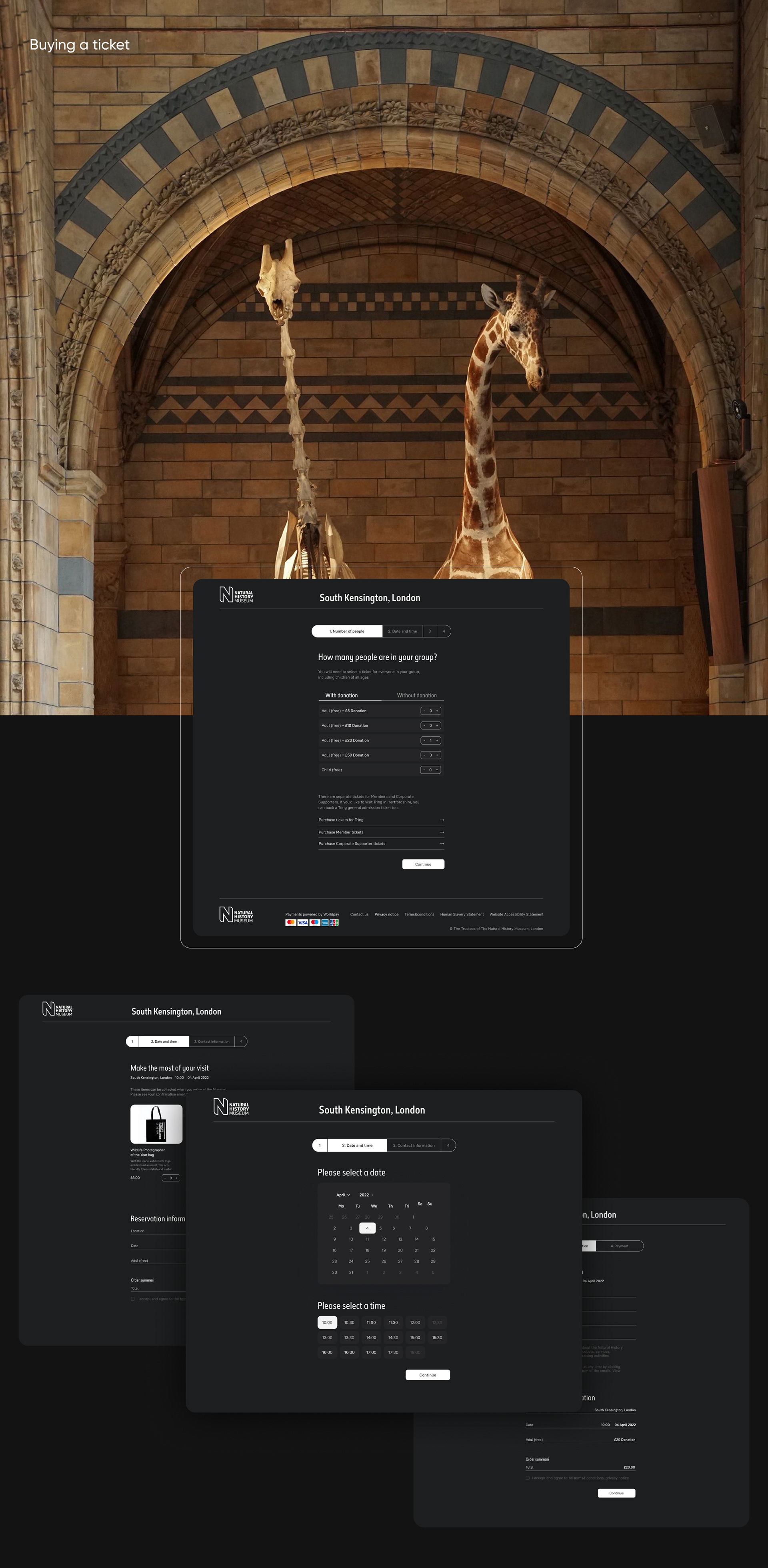 Museum site redesign — Изображение №6 — Интерфейсы на Dprofile