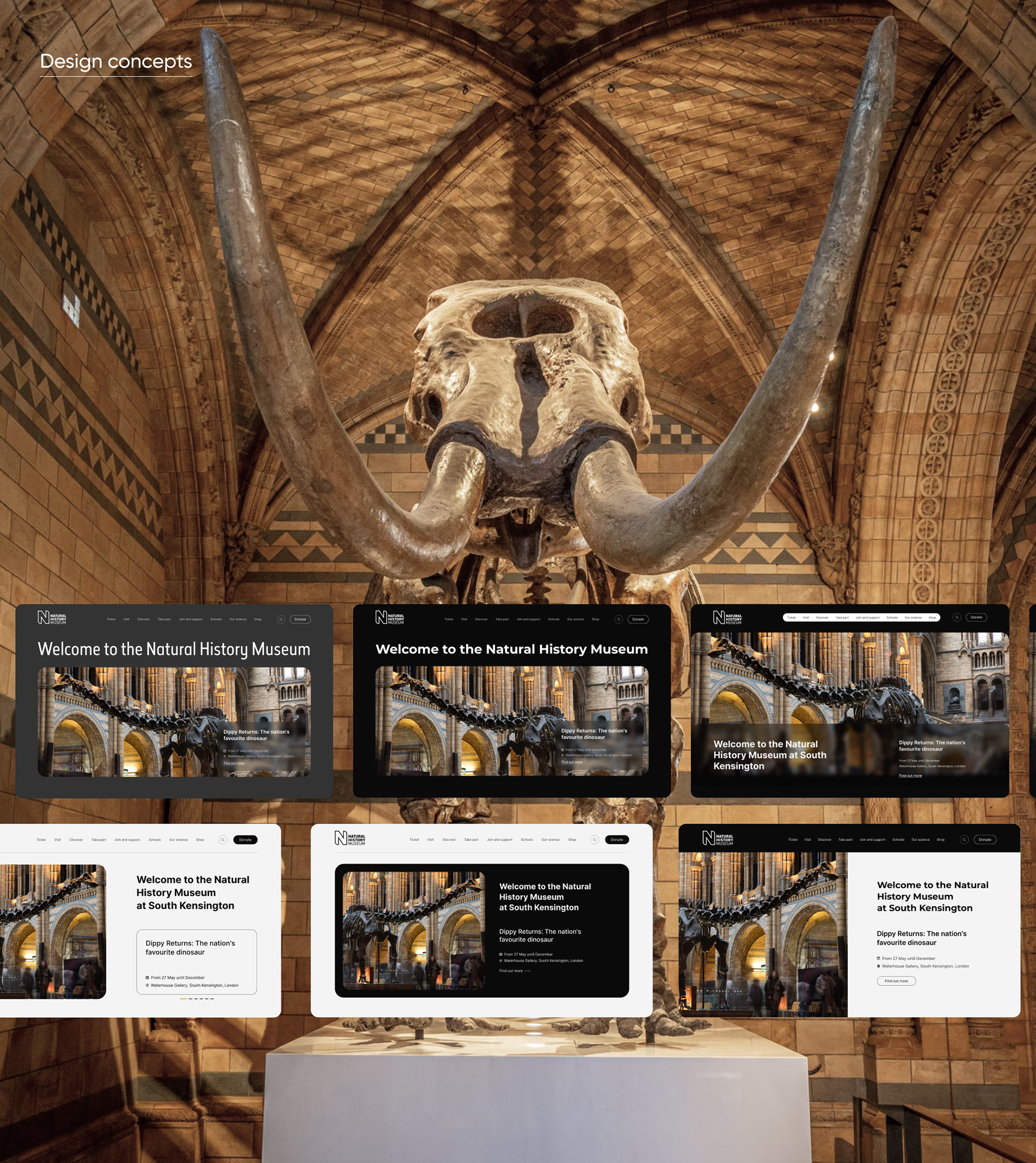Museum site redesign — Изображение №7 — Интерфейсы на Dprofile