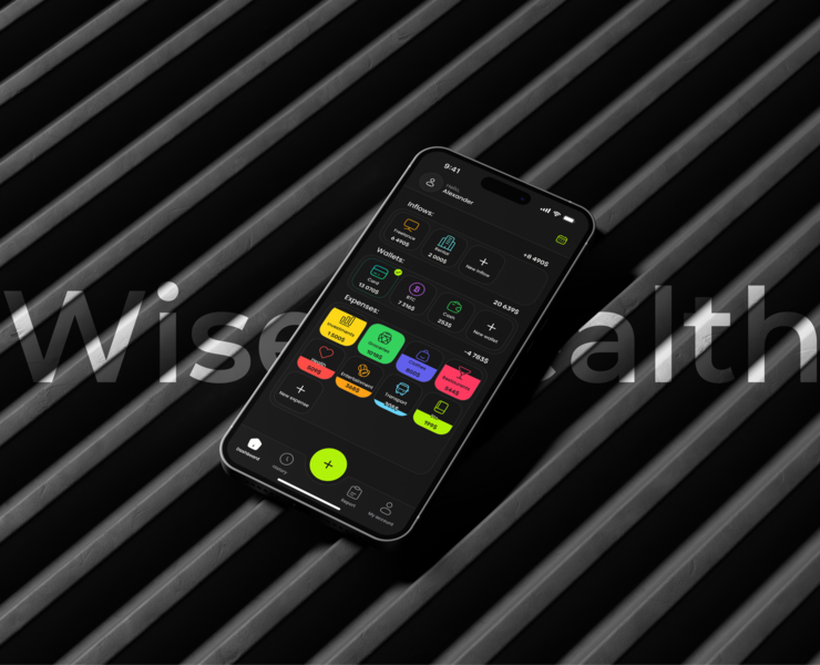 WiseWealth — дизайн приложения — Интерфейсы на Dprofile