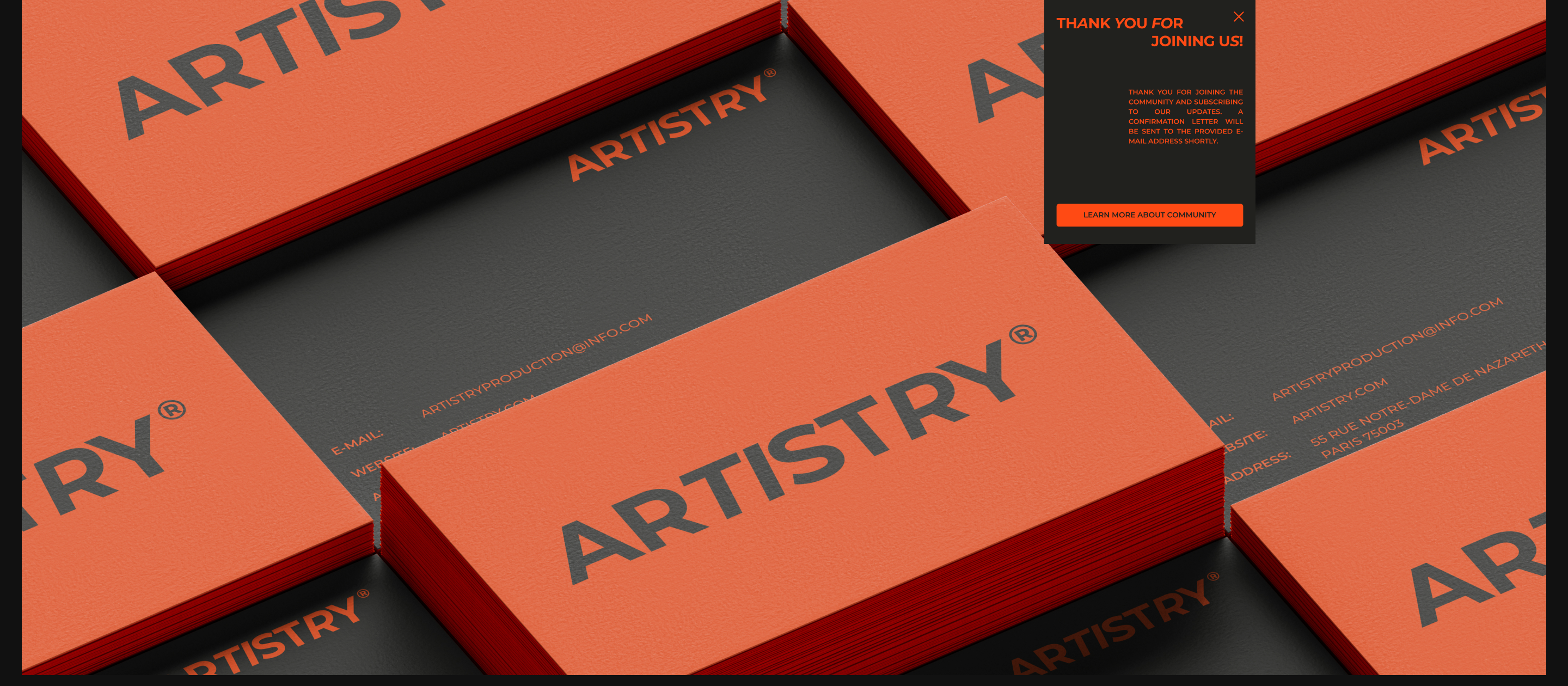 Artistry® | ArtToy Landing Page — Изображение №12 — Интерфейсы на Dprofile