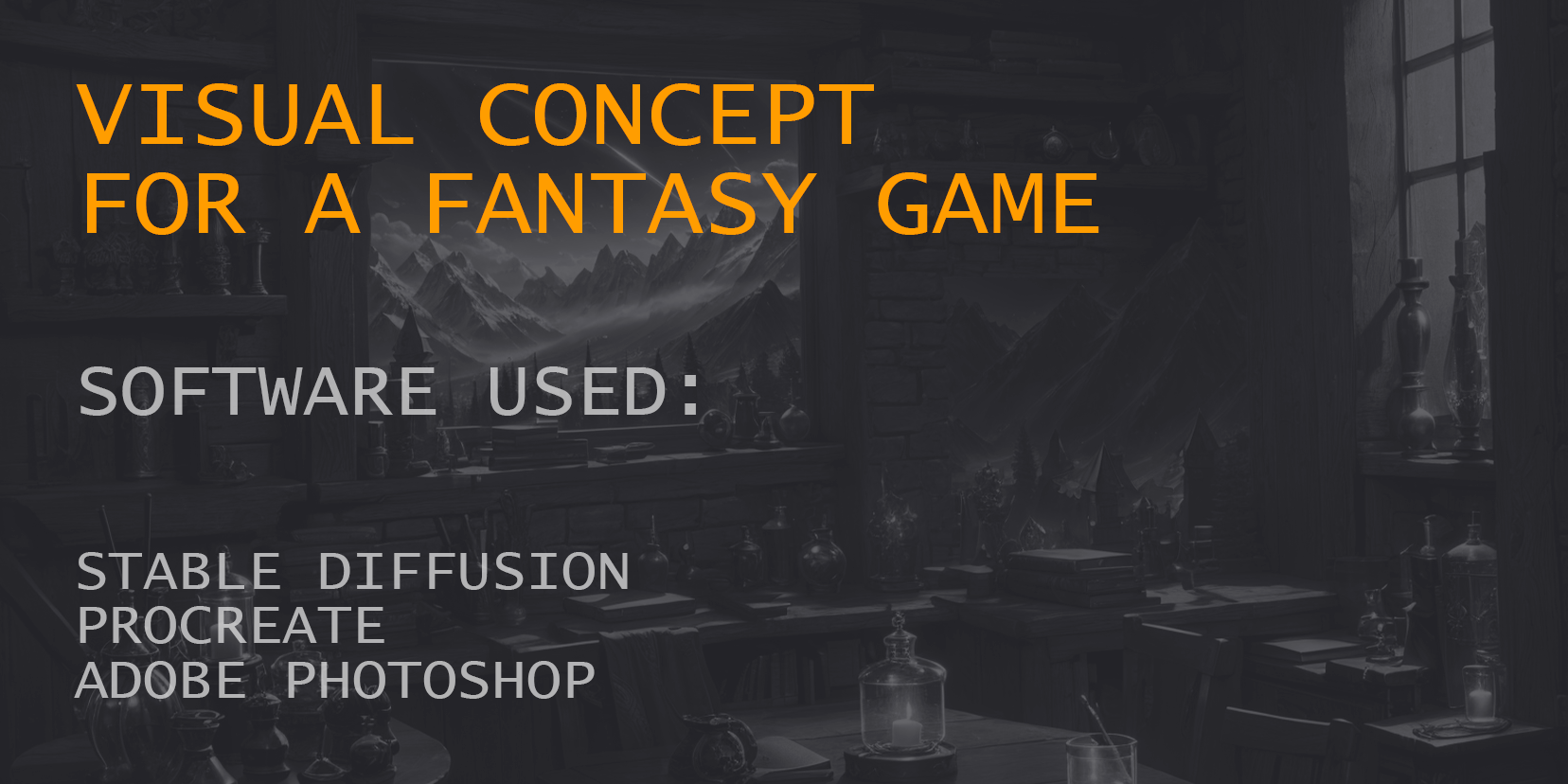 AI VISUAL CONCEPT  FOR A FANTASY GAME — Изображение №1 — Иллюстрация на Dprofile