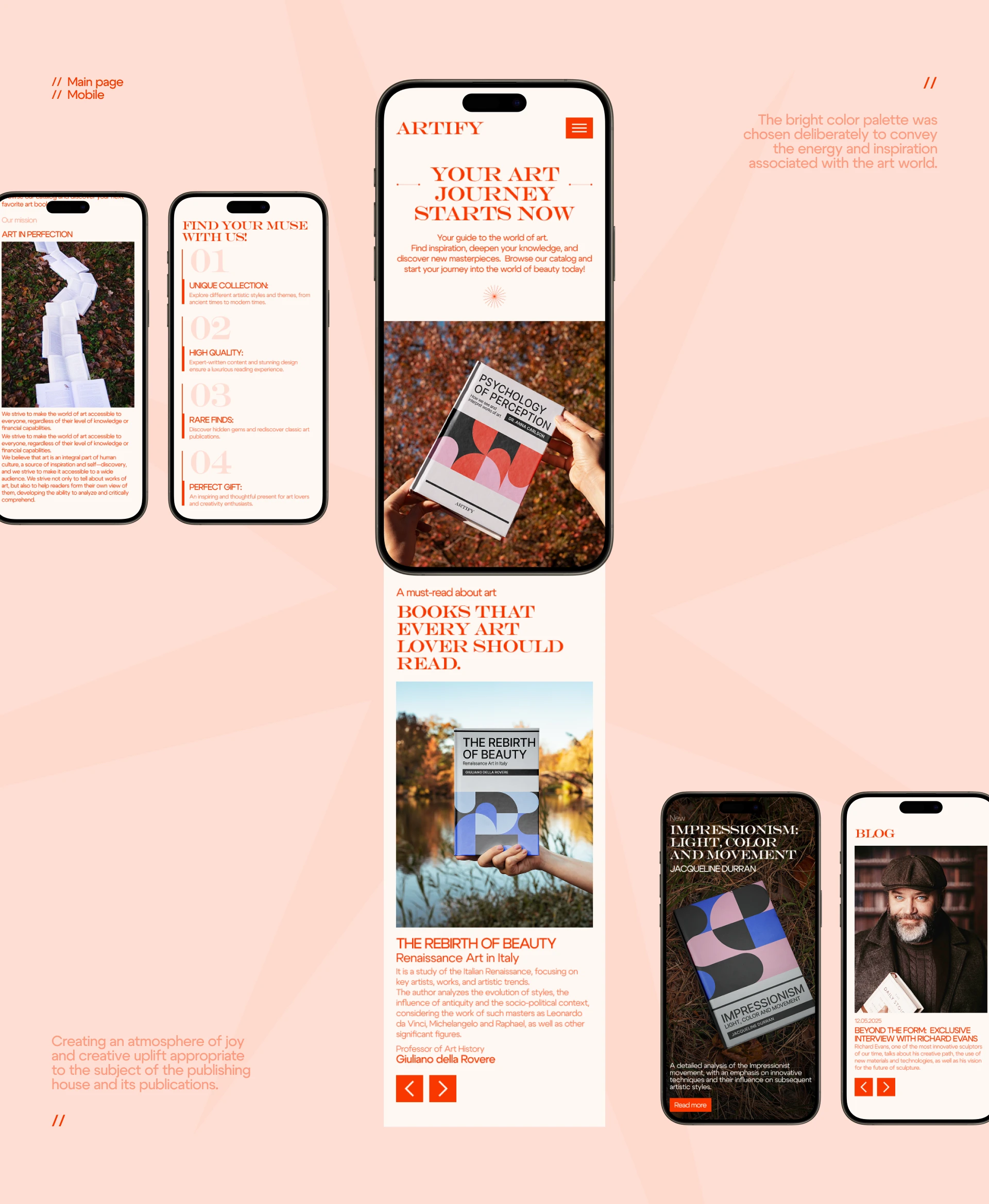 ARTIFY — Изображение №5 — Интерфейсы, Брендинг на Dprofile