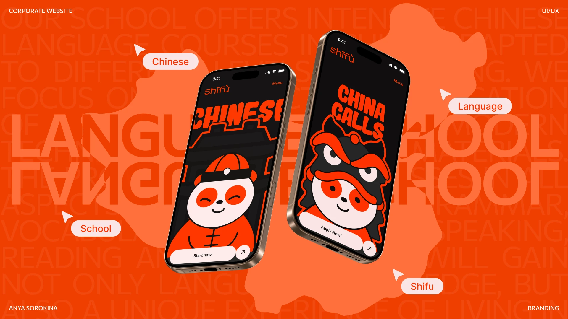 SHIFU — Изображение №1 — Интерфейсы, Брендинг на Dprofile