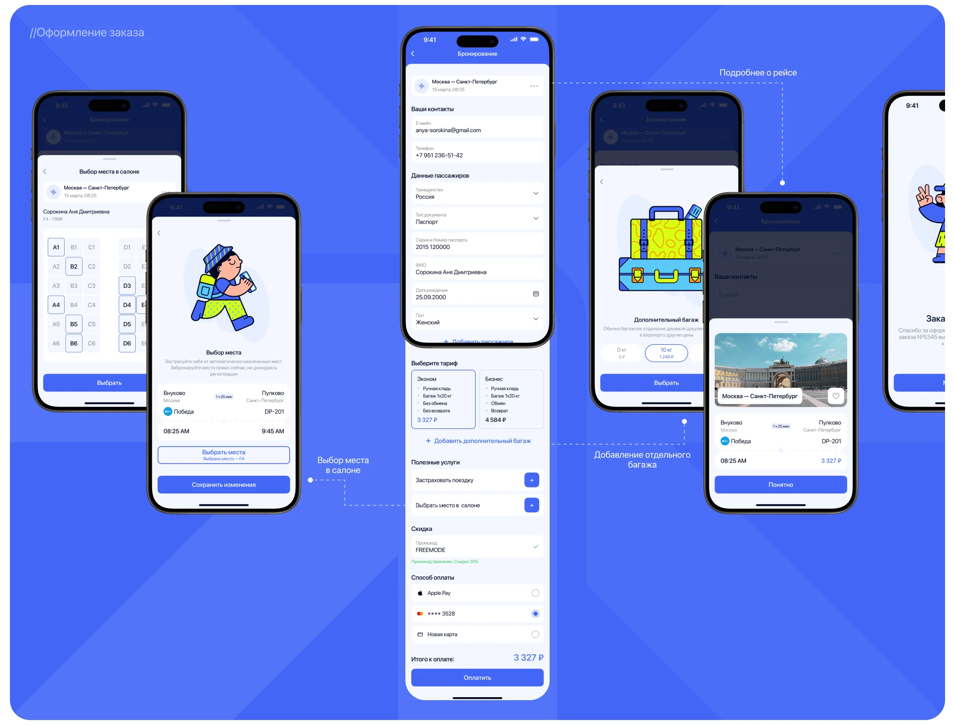 GO TICKET — Изображение №10 — Интерфейсы на Dprofile