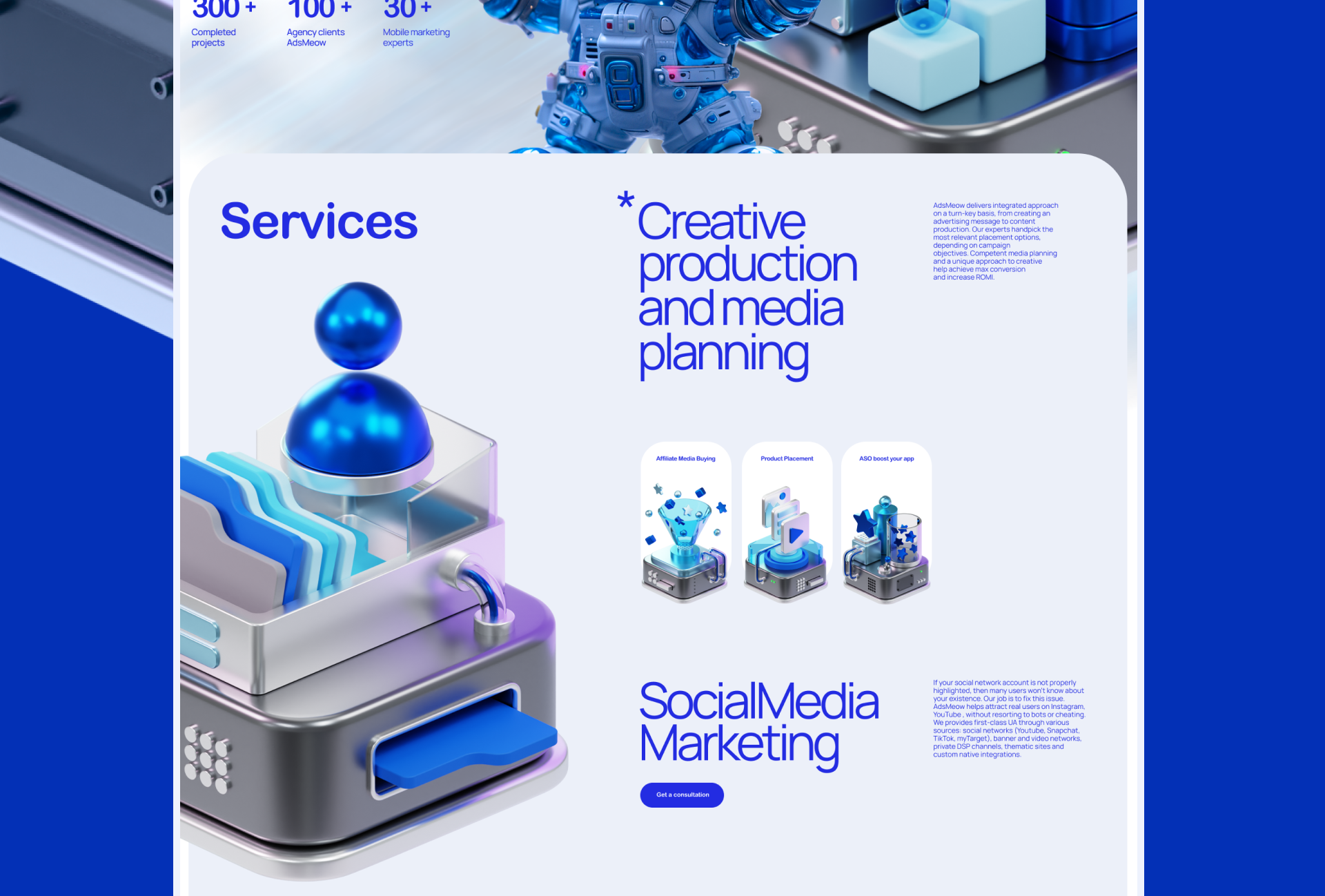 Adsmeow — Изображение №4 — Интерфейсы, 3D на Dprofile