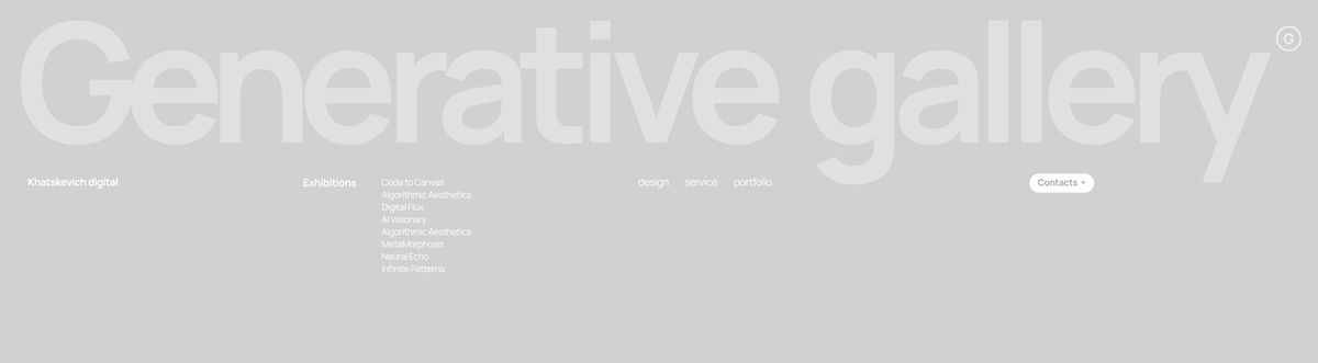 Generative gallery — Изображение №1 — Интерфейсы, Графика на Dprofile