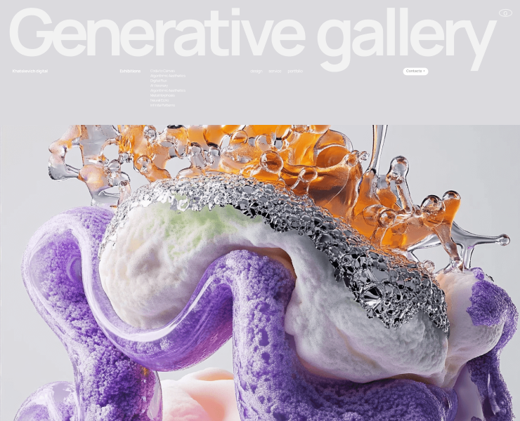 Generative gallery на Dprofile