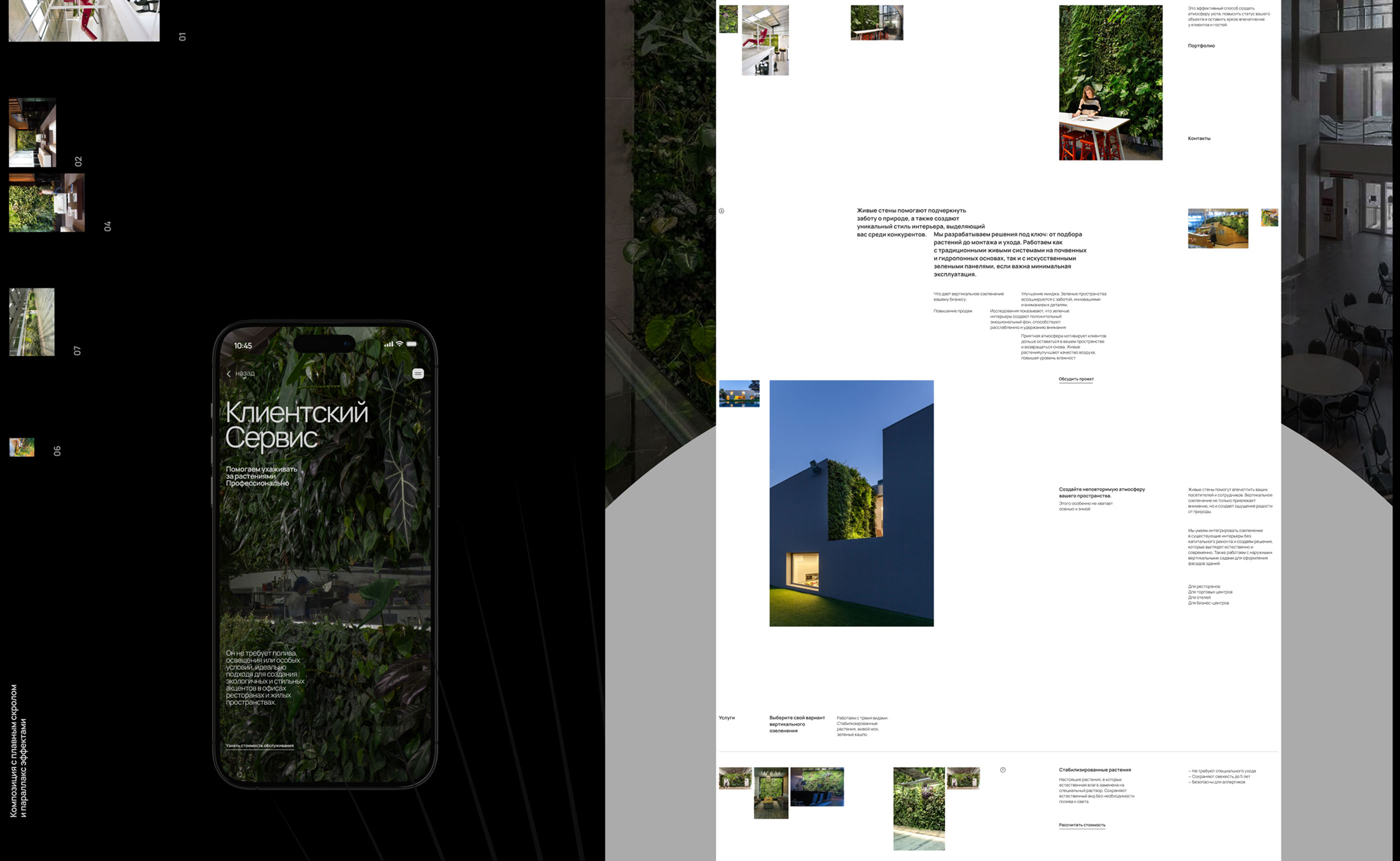 Wall Forest — Изображение №8 — Интерфейсы, Брендинг на Dprofile