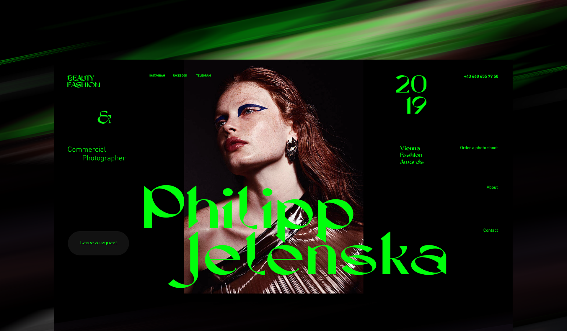 Сайт на Тильде | Фотографа Philipp Jelenska — Изображение №1 — Интерфейсы, Брендинг на Dprofile