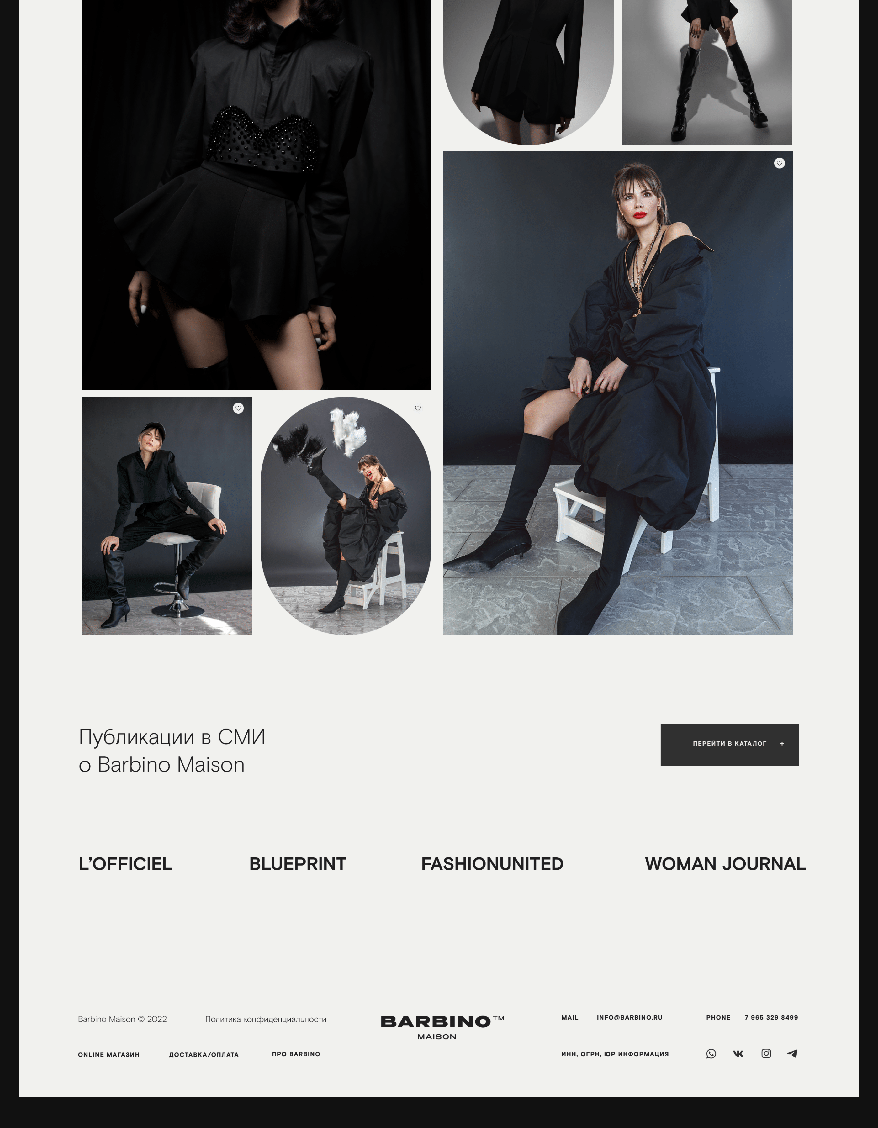 Интернет магазин на Tilda — Изображение №4 — Интерфейсы, Брендинг на Dprofile