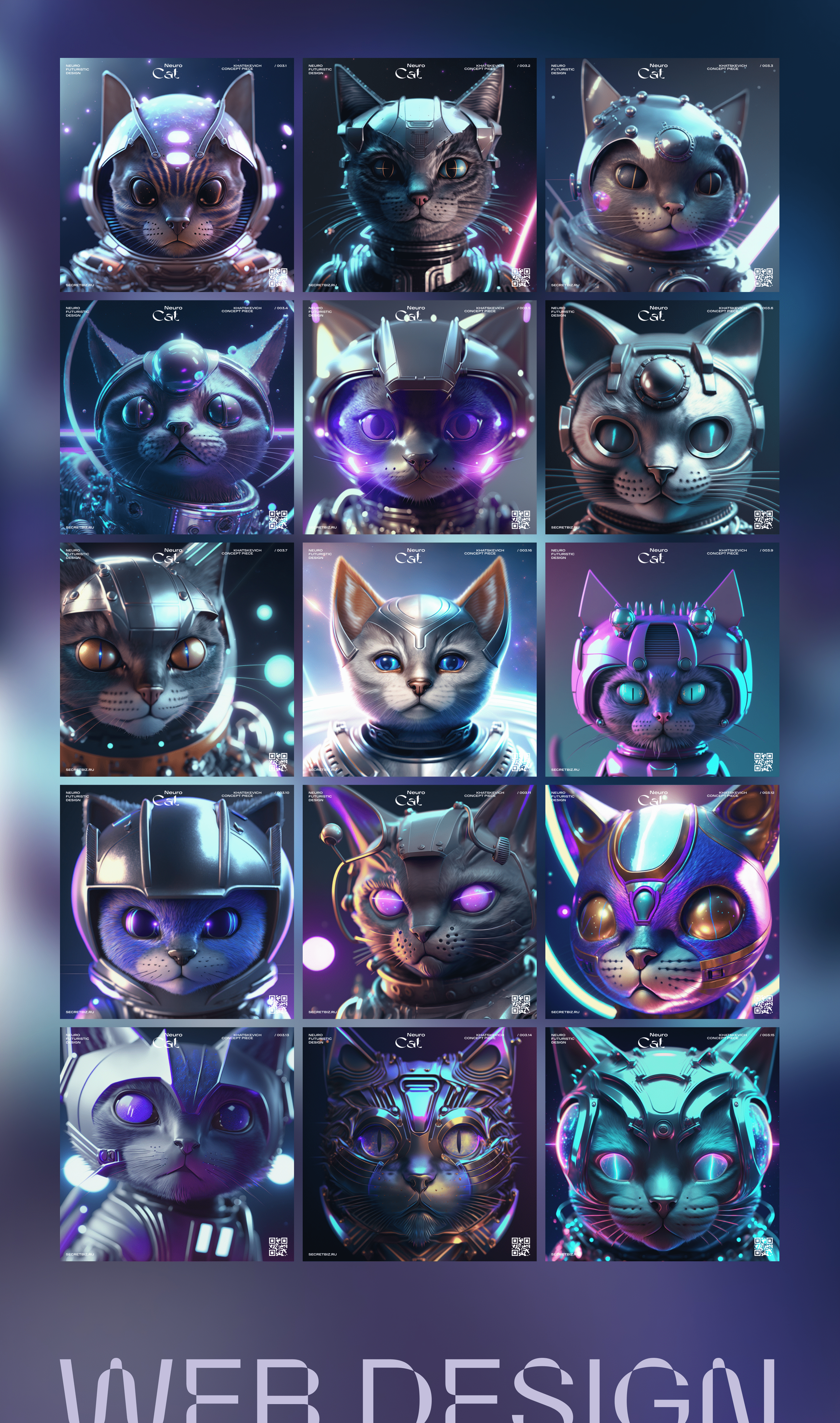 Neuro Cat | Сайт на Tilda — Изображение №5 — Интерфейсы, Иллюстрация на Dprofile