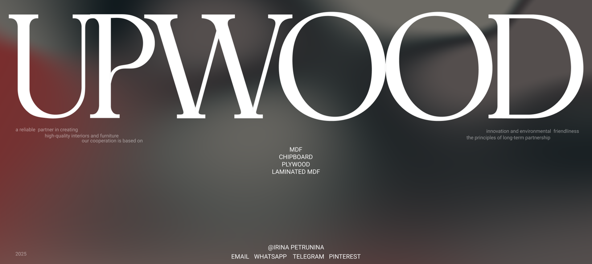 UPWOOD корпоративный сайт — Изображение №12 — Интерфейсы, Брендинг на Dprofile