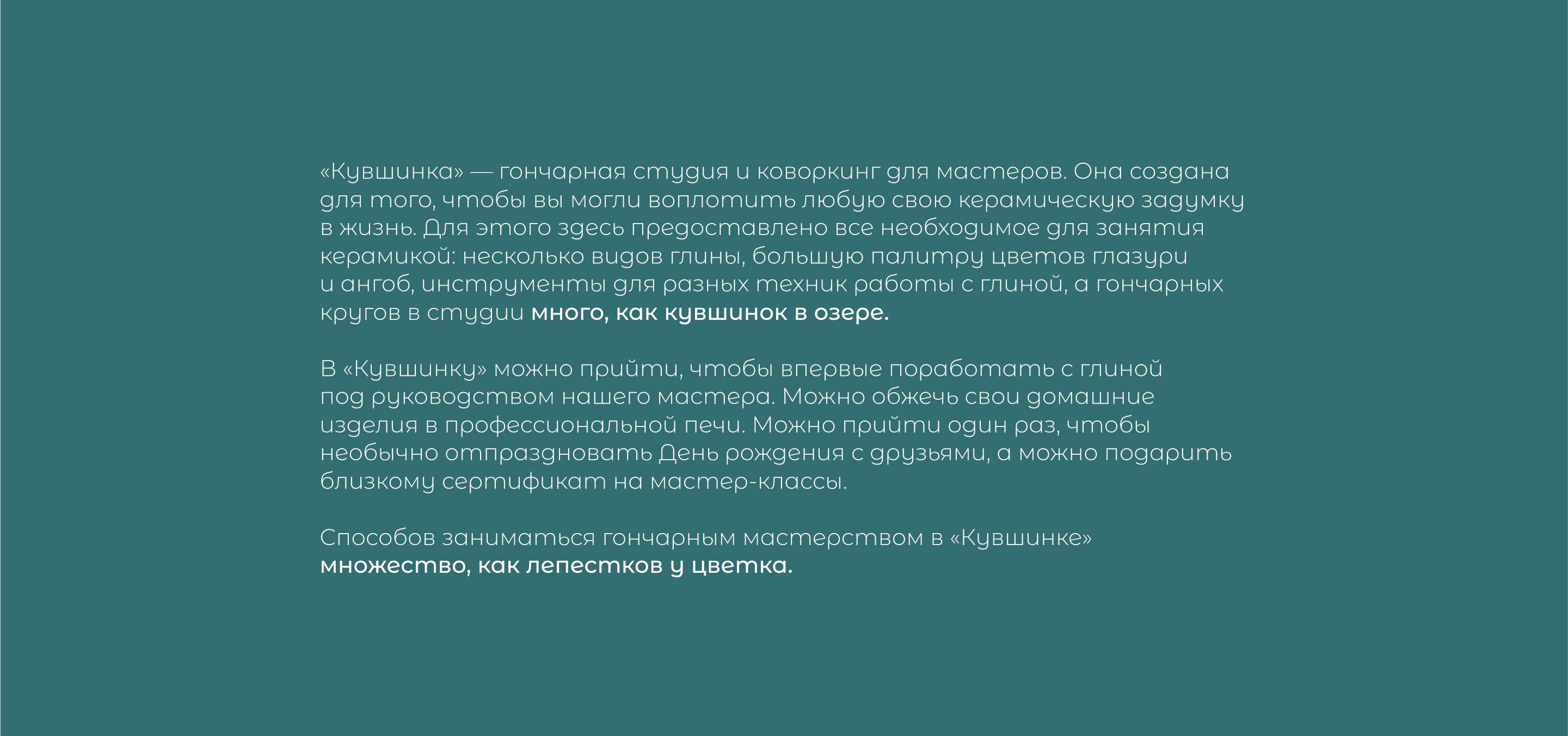 Гончарная мастерская «Кувшинка» — Изображение №2 — Брендинг, Графика на Dprofile