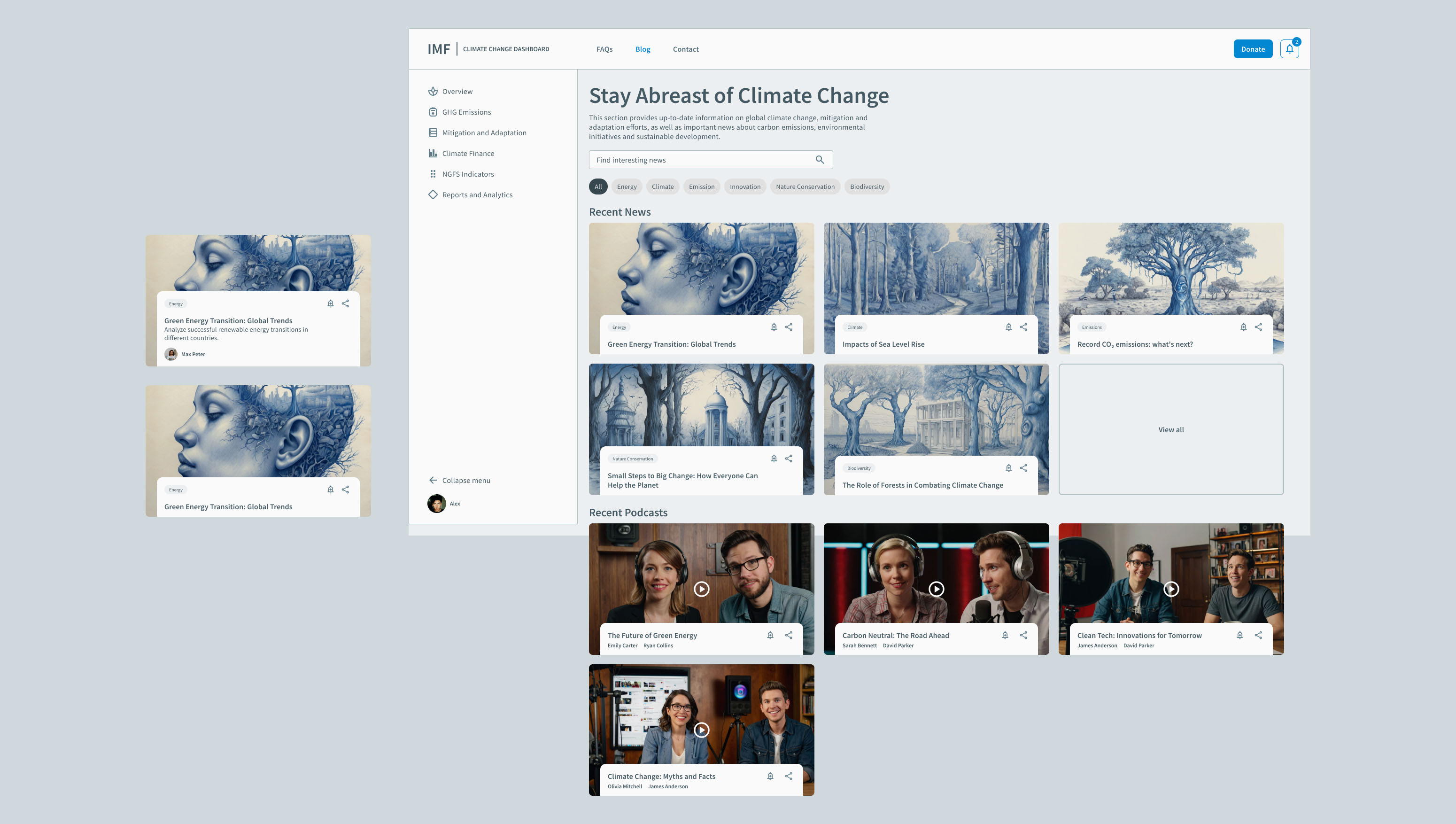 Dashboard | Redesign | IMF — Изображение №11 — Интерфейсы, Анимация на Dprofile