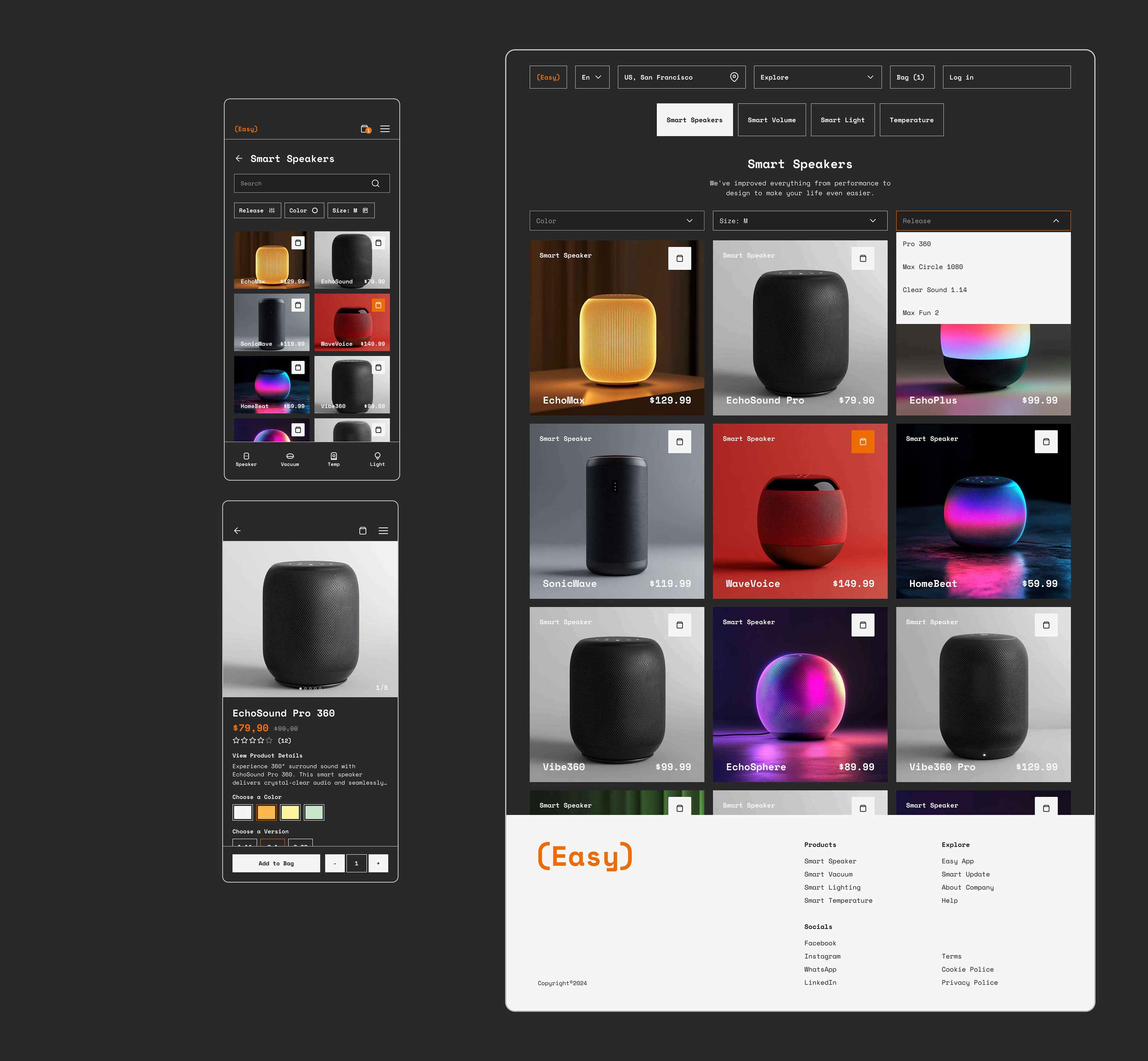 E-commerce Web Site | Design System — Изображение №7 — Интерфейсы на Dprofile