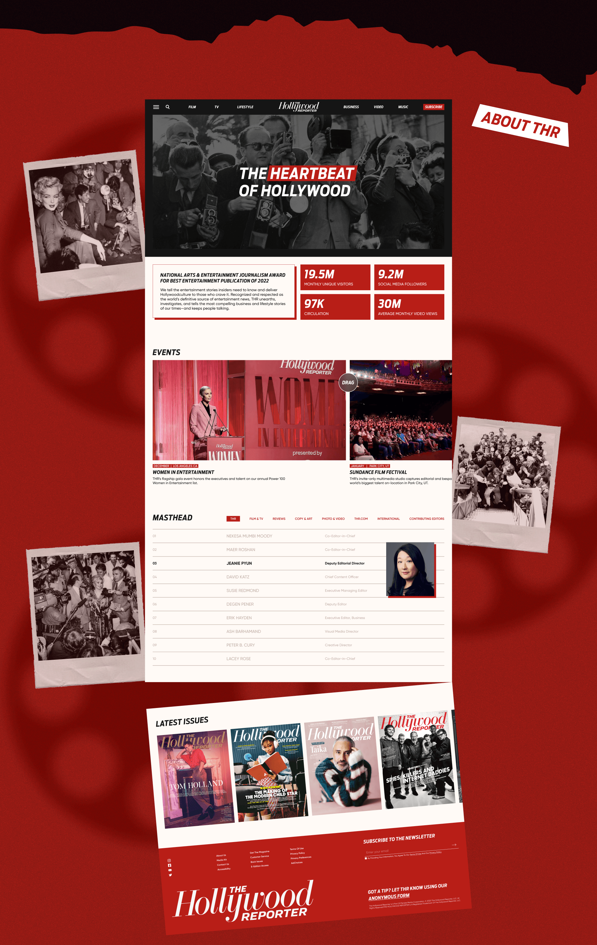 The Hollywood Reporter / News Website Redesign — Изображение №5 — Интерфейсы на Dprofile