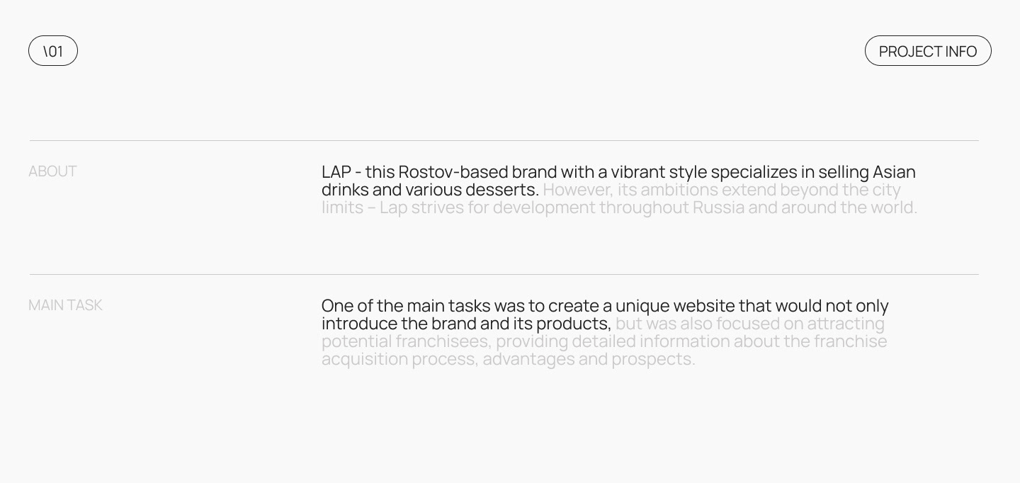 LAP. Landing page — Изображение №2 — Интерфейсы, 3D на Dprofile