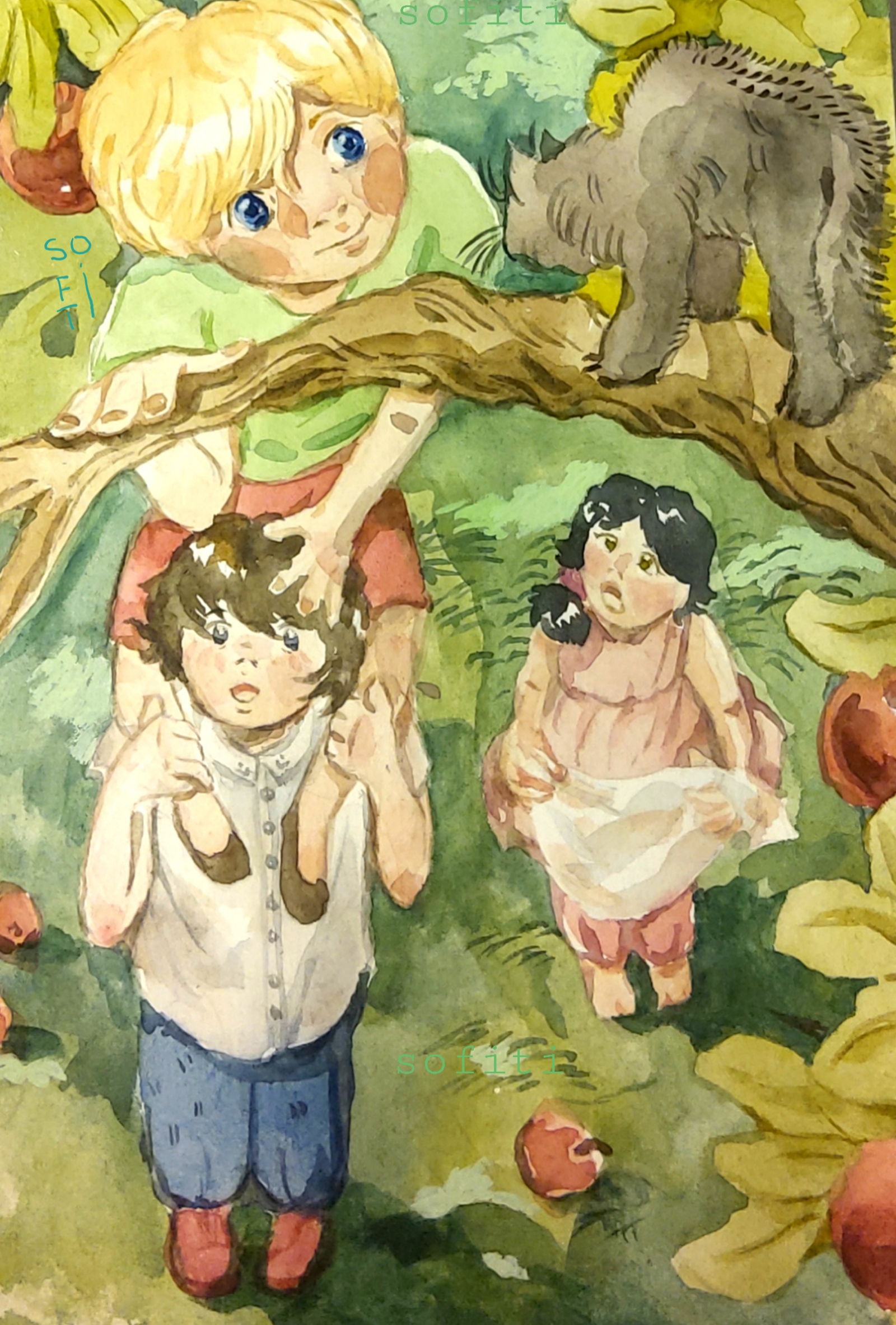 Мечты о детстве — Изображение №3 — Иллюстрация, Графика на Dprofile