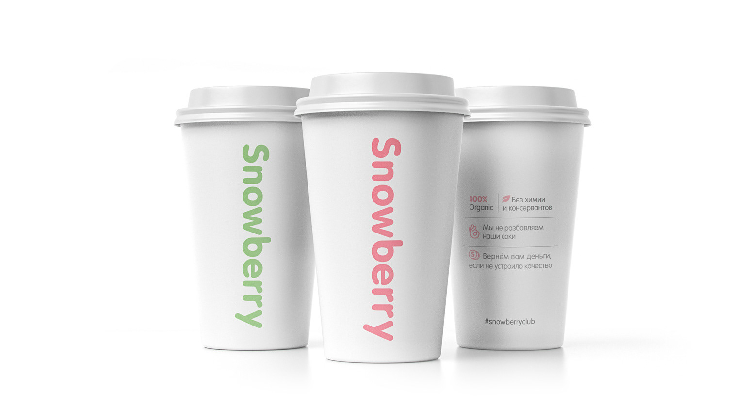 Snowberry – minimalism and eco bar brand identity — Изображение №2 — Брендинг на Dprofile