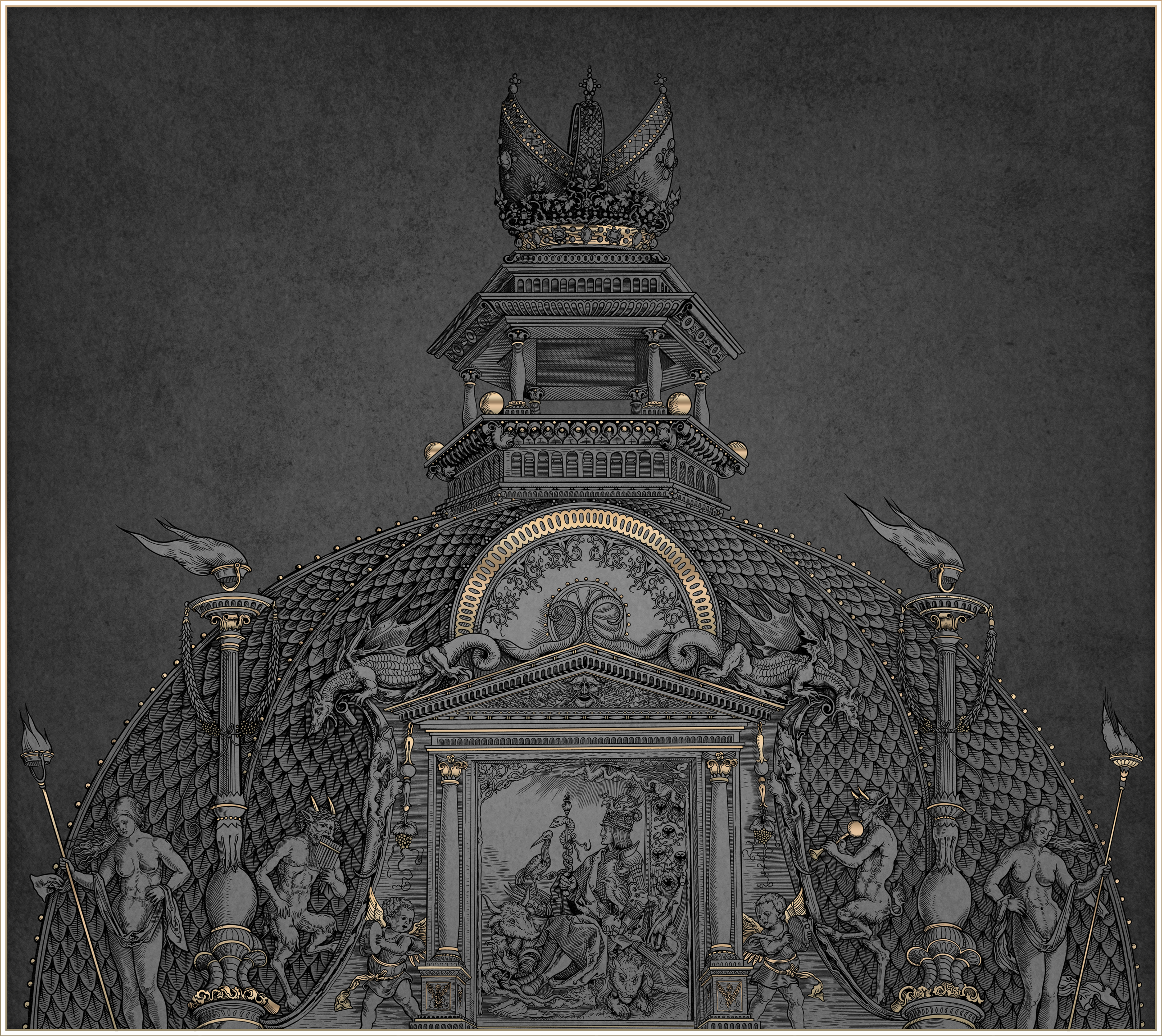 Replica of Durer's engraving. — Изображение №2 — Иллюстрация, Графика на Dprofile