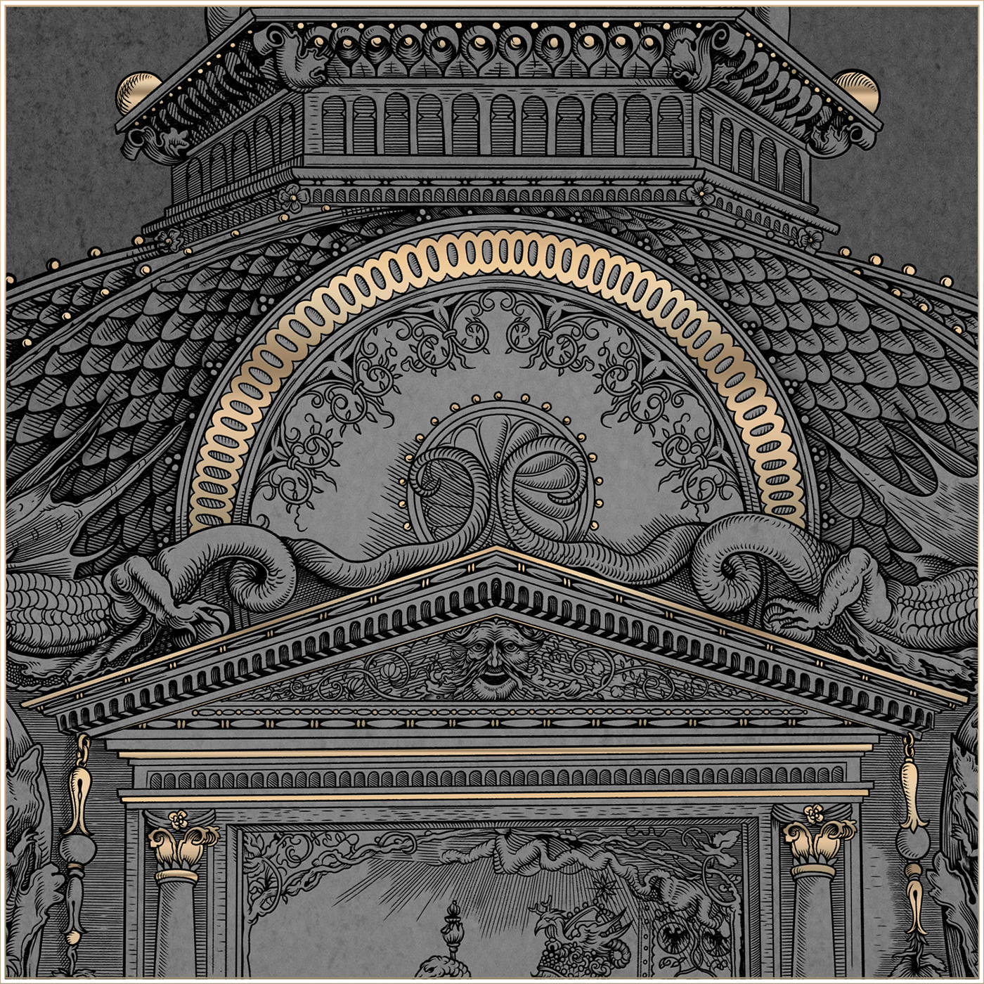 Replica of Durer's engraving. — Изображение №6 — Иллюстрация, Графика на Dprofile