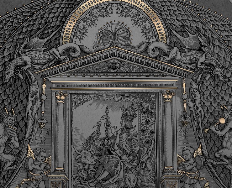 Replica of Durer's engraving. — Иллюстрация, Графика на Dprofile