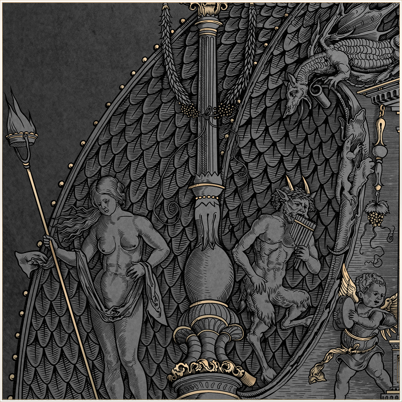 Replica of Durer's engraving. — Изображение №5 — Иллюстрация, Графика на Dprofile