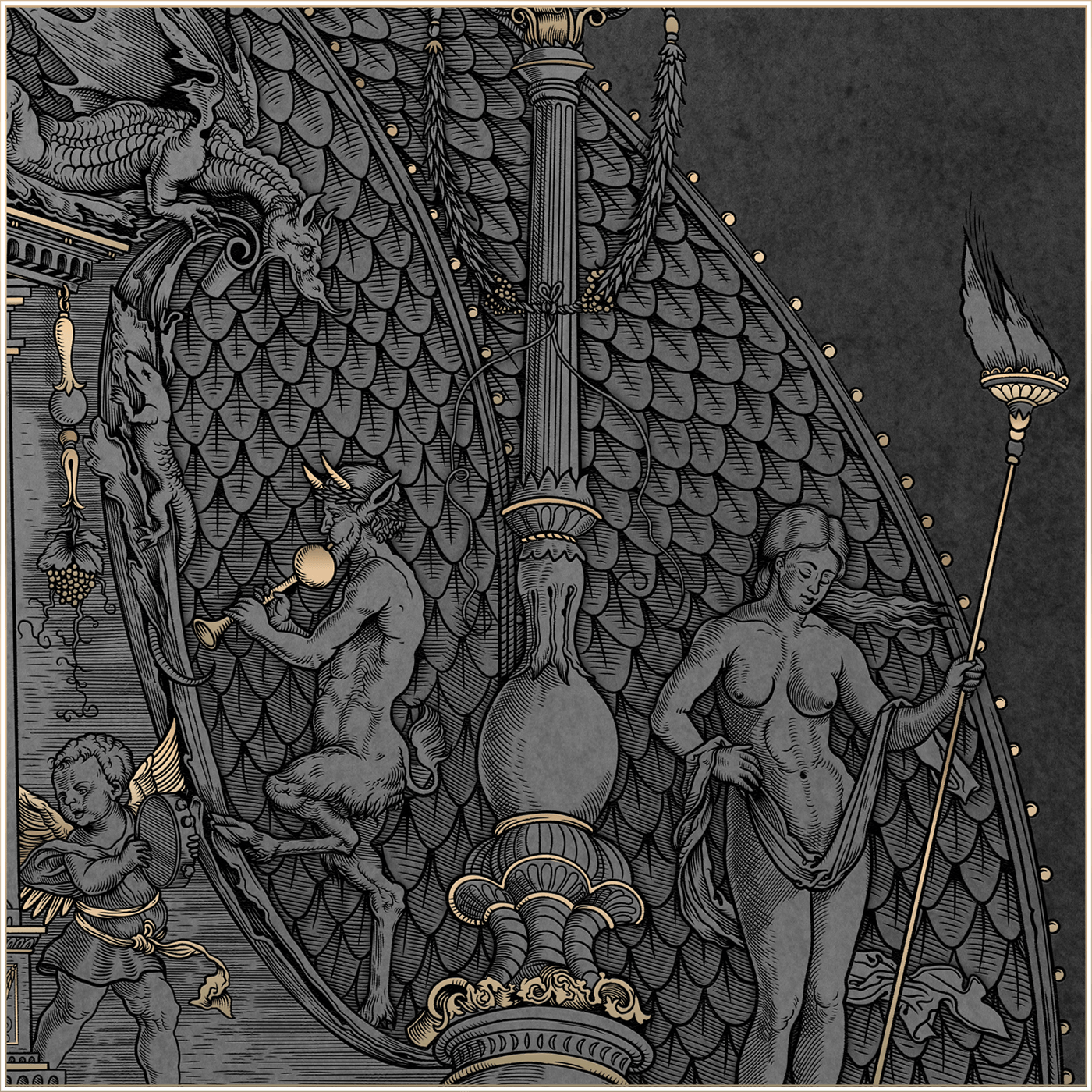 Replica of Durer's engraving. — Изображение №3 — Иллюстрация, Графика на Dprofile